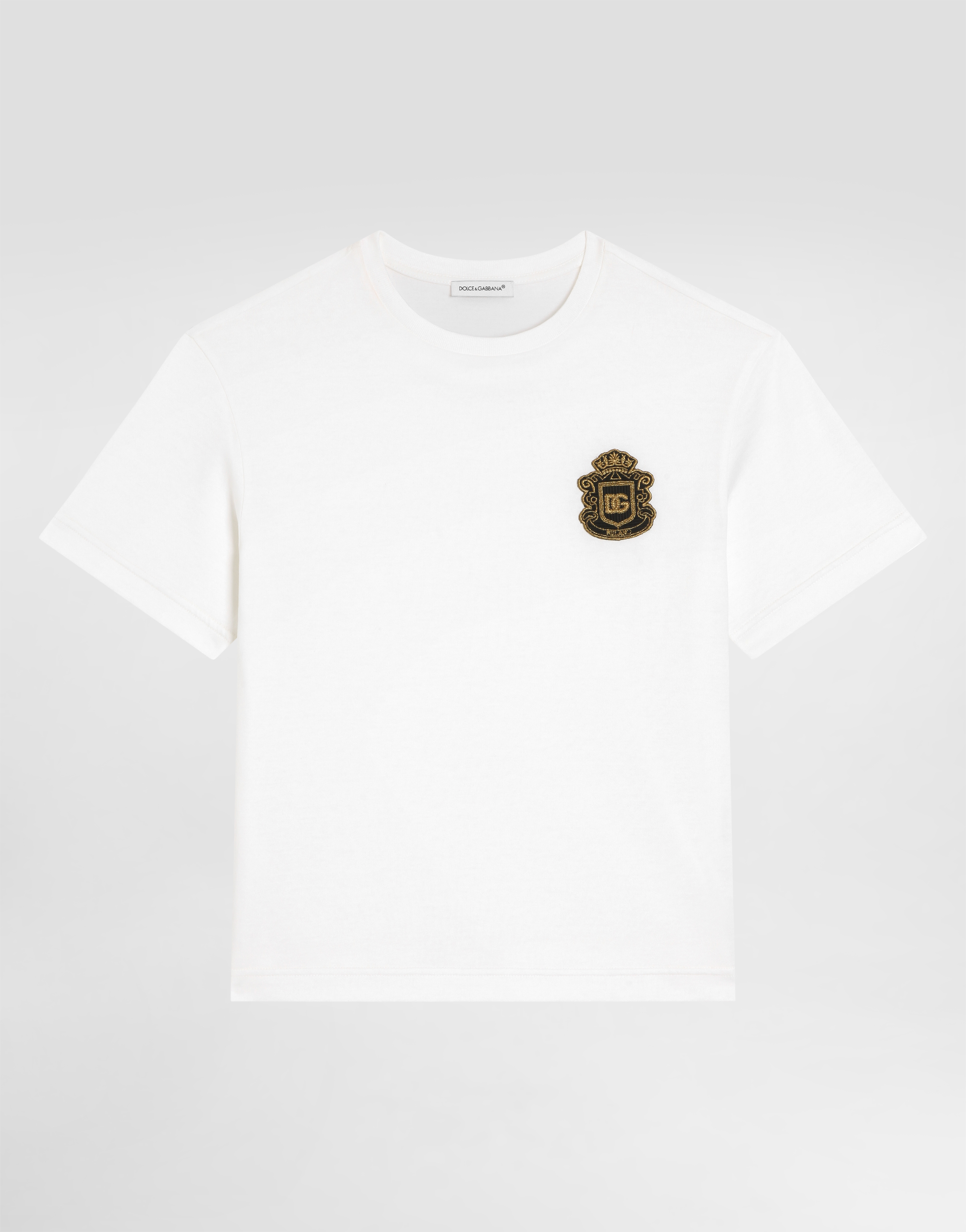 Jersey t-shirt with DG heraldic patch