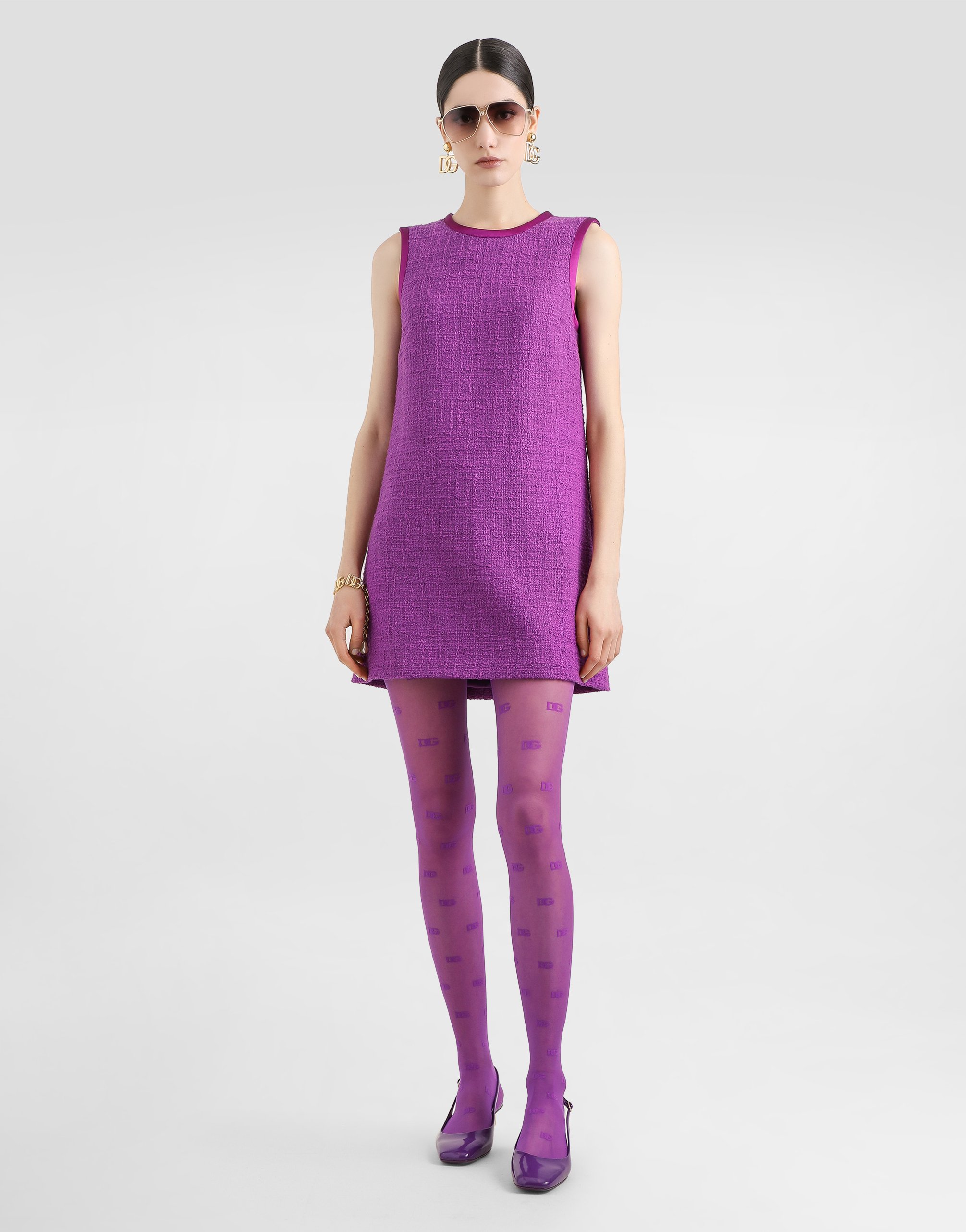 Dress rachel tweed