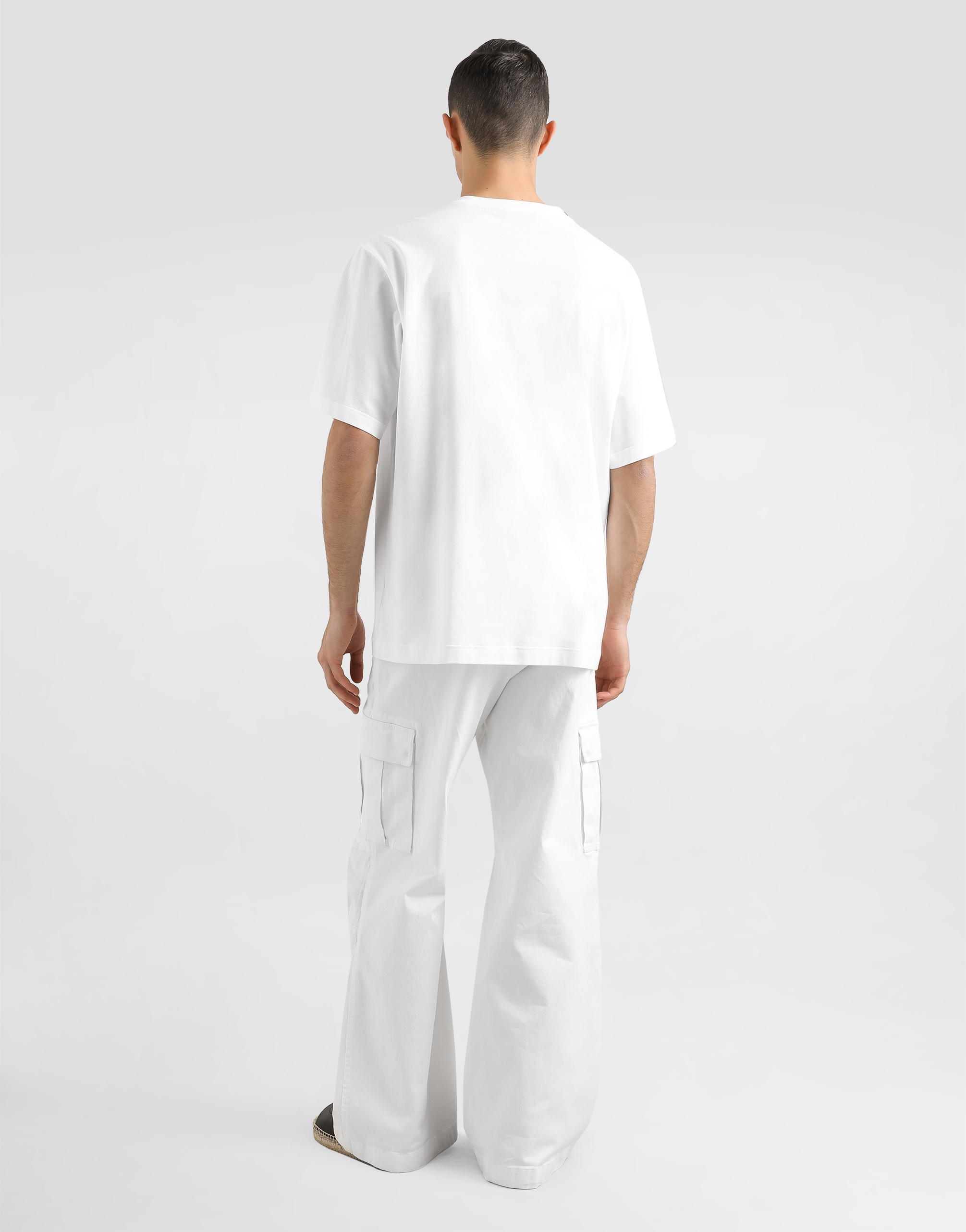 Cotton T-shirt with patch