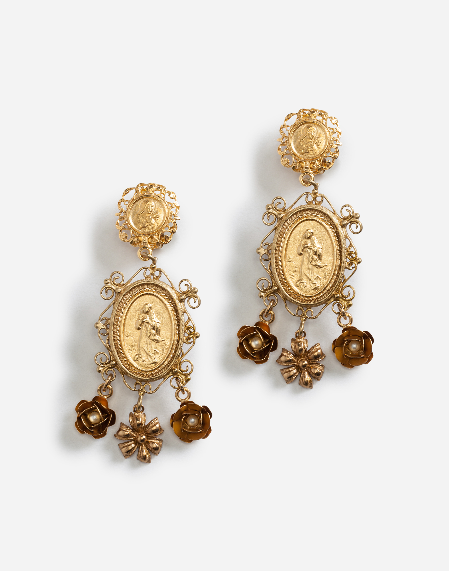 【Dolce & Gabbana】メダルペンダント イヤリング WEG6M1W0001_ZOO00_0.jpg