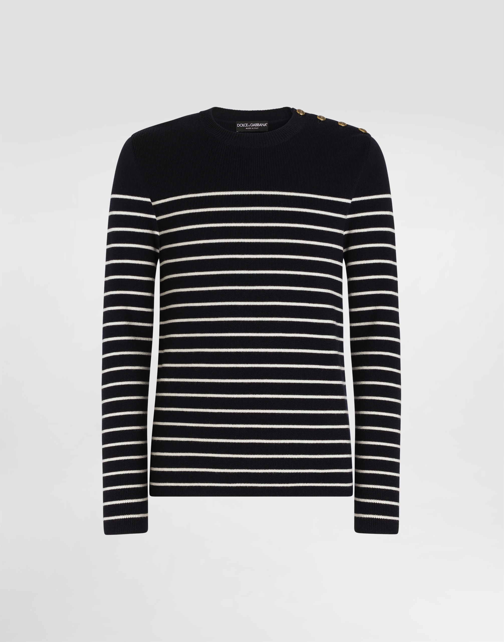Multicolorのメンズ Virgin wool pullover | Dolce&Gabbana®