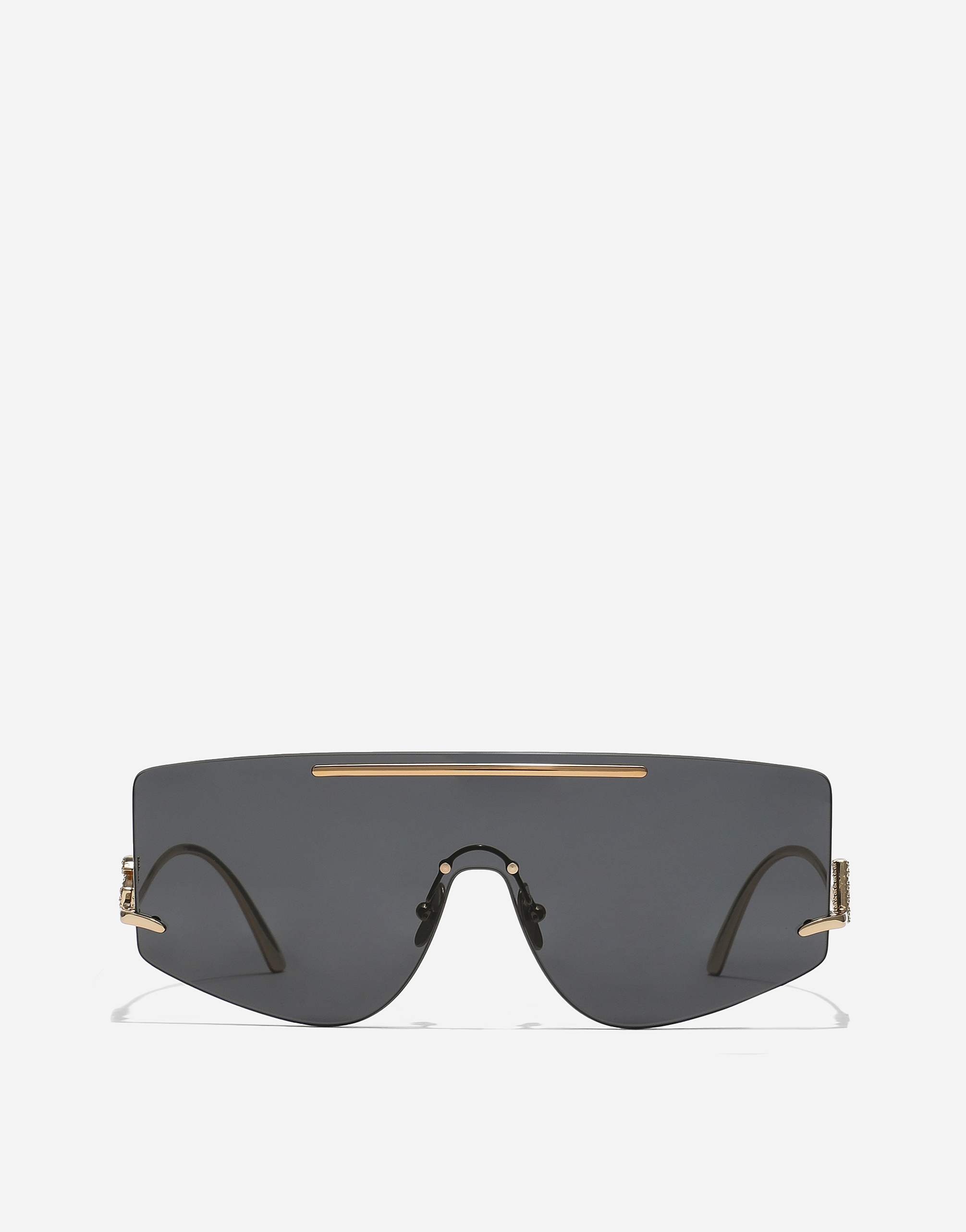Dolce & Gabbana Dg Crystal Sunglasses - Woman New Arrivals Black Onesize