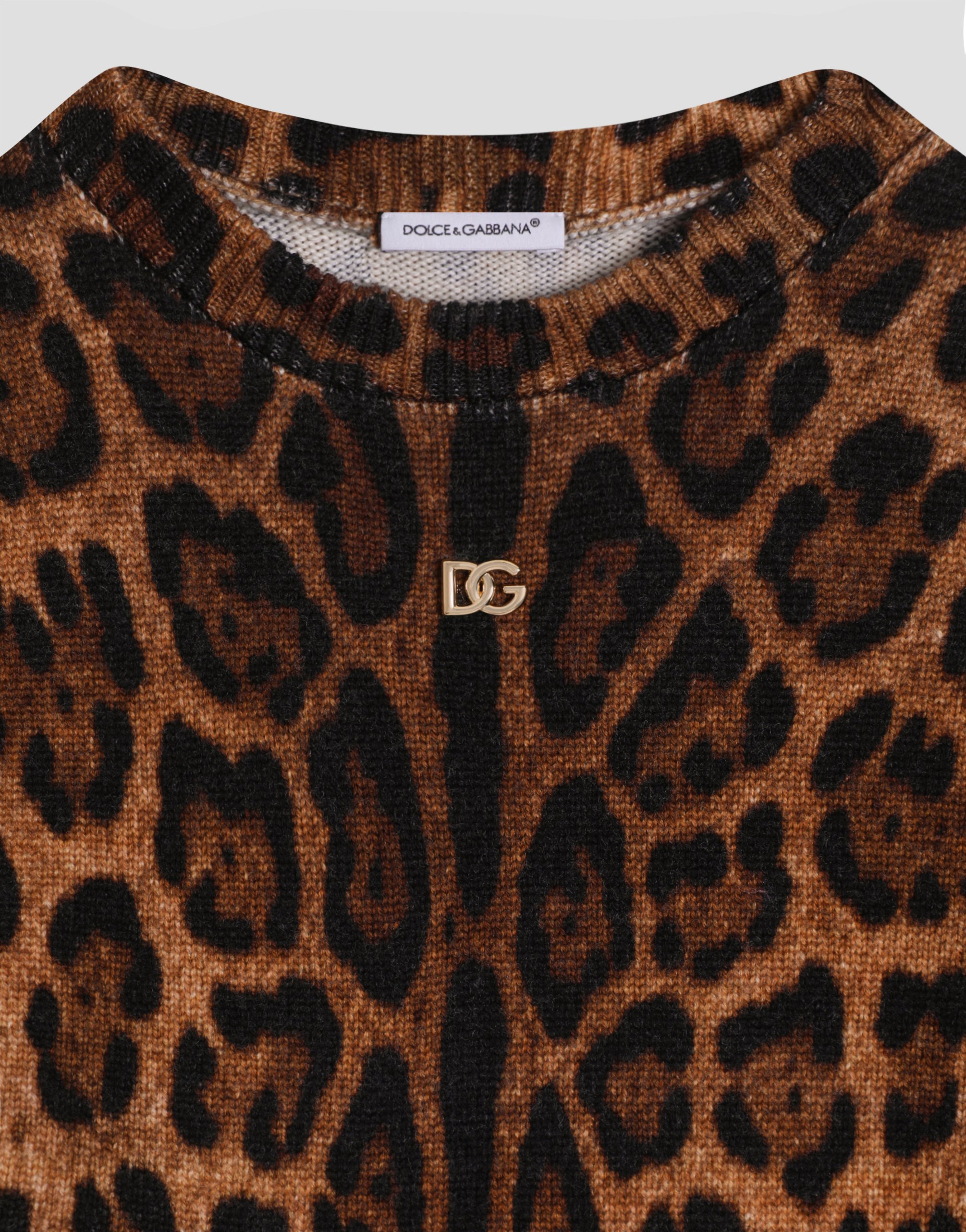 Printed fleece pullover