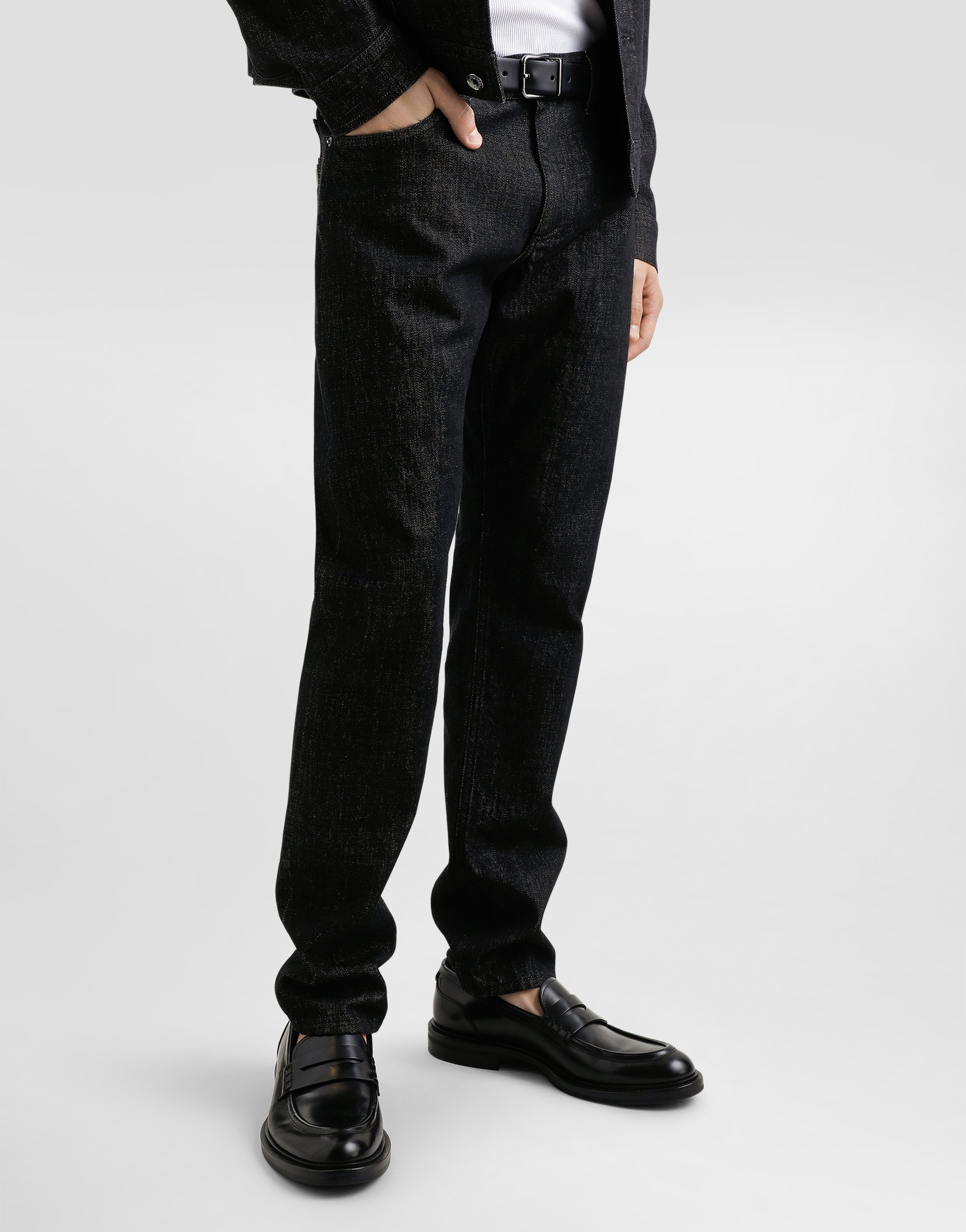 Dolce & Gabbana Men's Dark Blue Cotton Jeans | Size 46 | Gp01ndg8ke8 In Multicolor