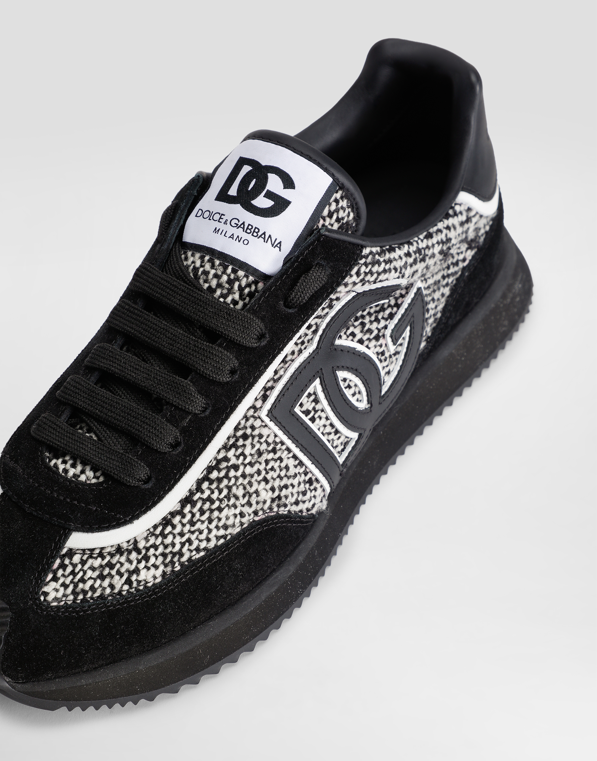 DG Cushion calfskin sneakers