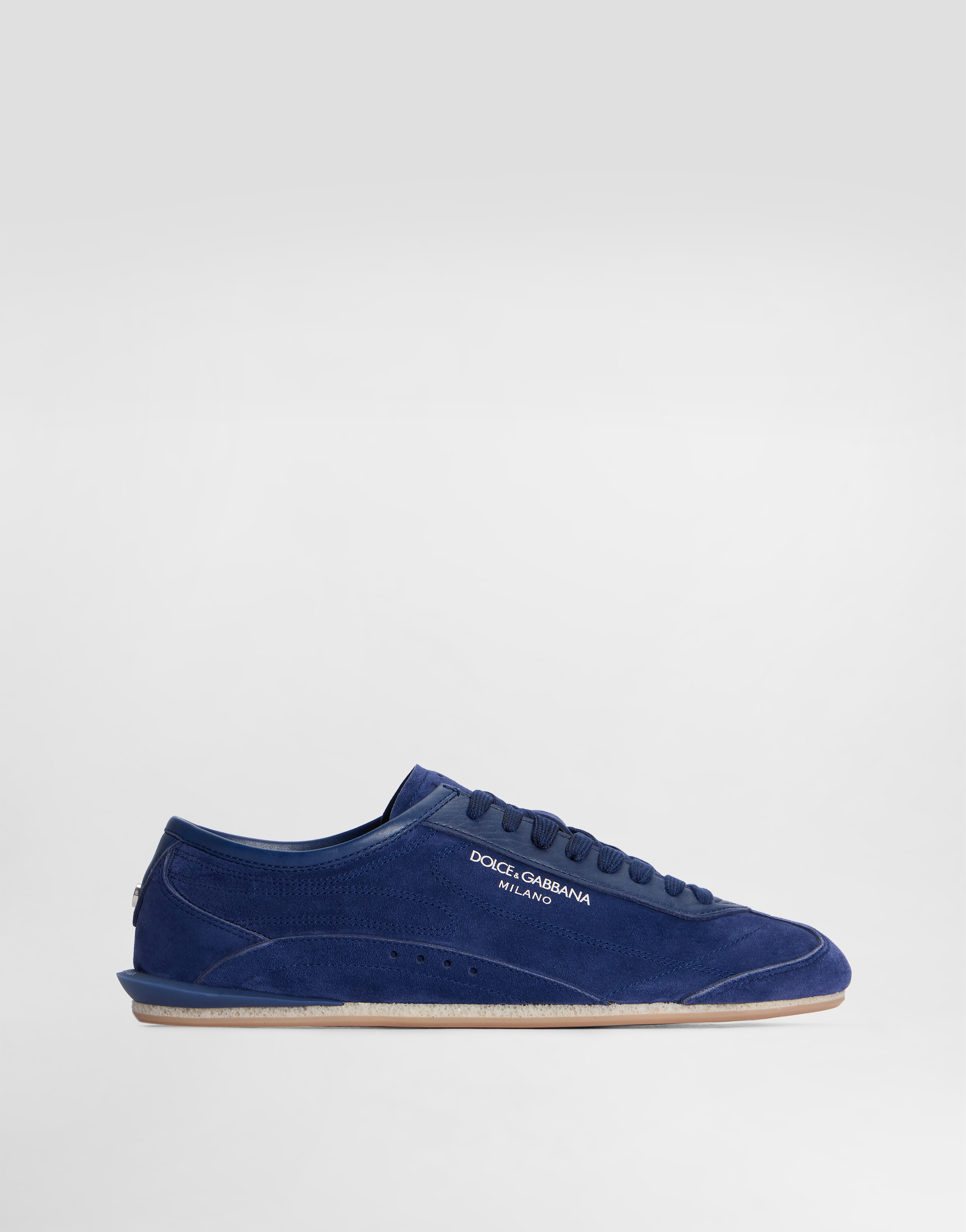 Suede Lipari in Blue for Men | Dolce&Gabbana® US