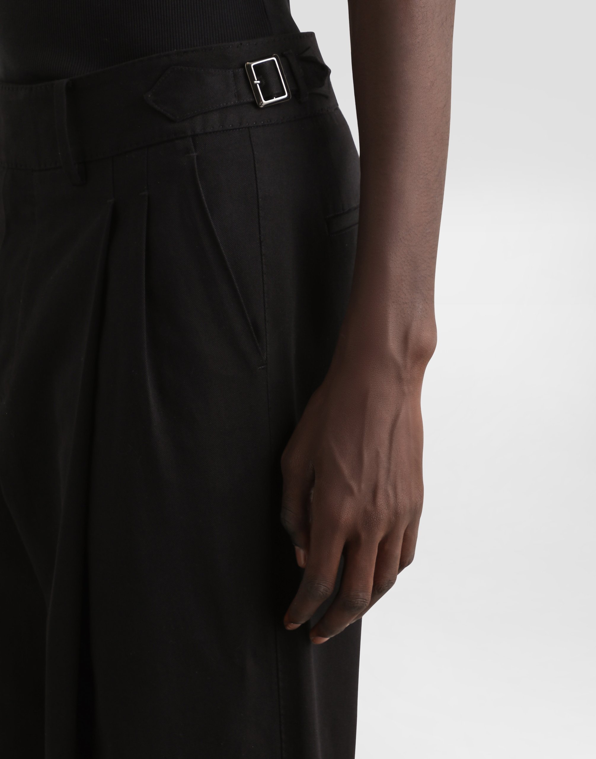 Cotton twill pants
