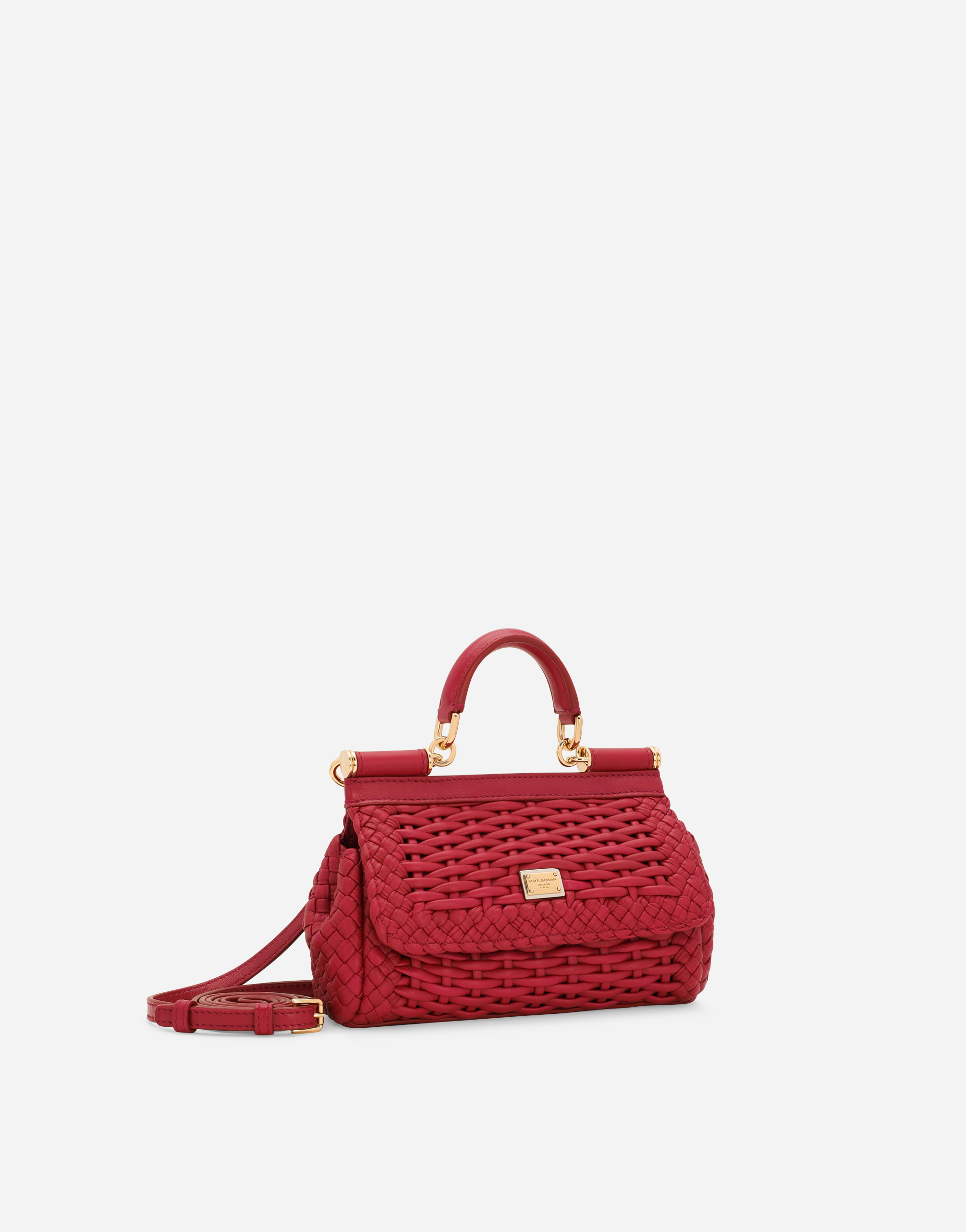 Shop Dolce & Gabbana Small Sicily Handbag In Multicolor