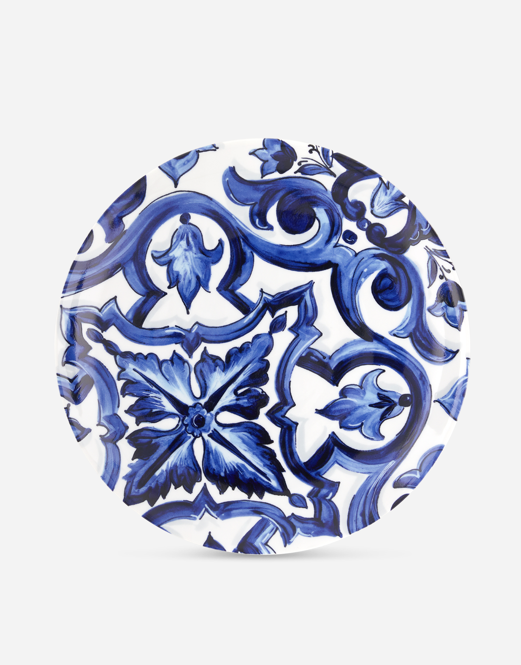 Dolce & Gabbana Porcelain Charger Plate Multicolor Unisex Onesize In Multicolor