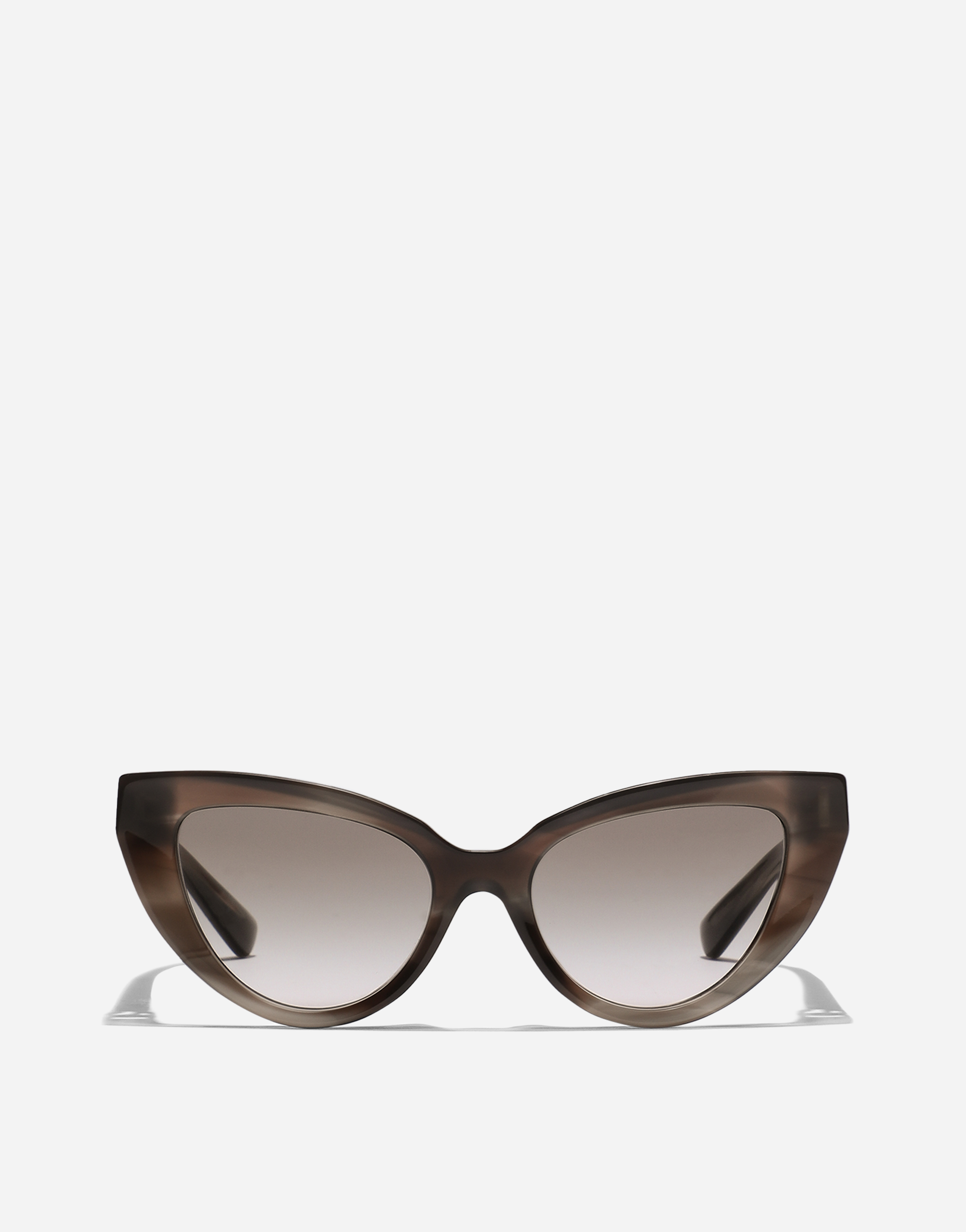 Dolce & Gabbana Dg Hinge Sunglasses In Striped Grey