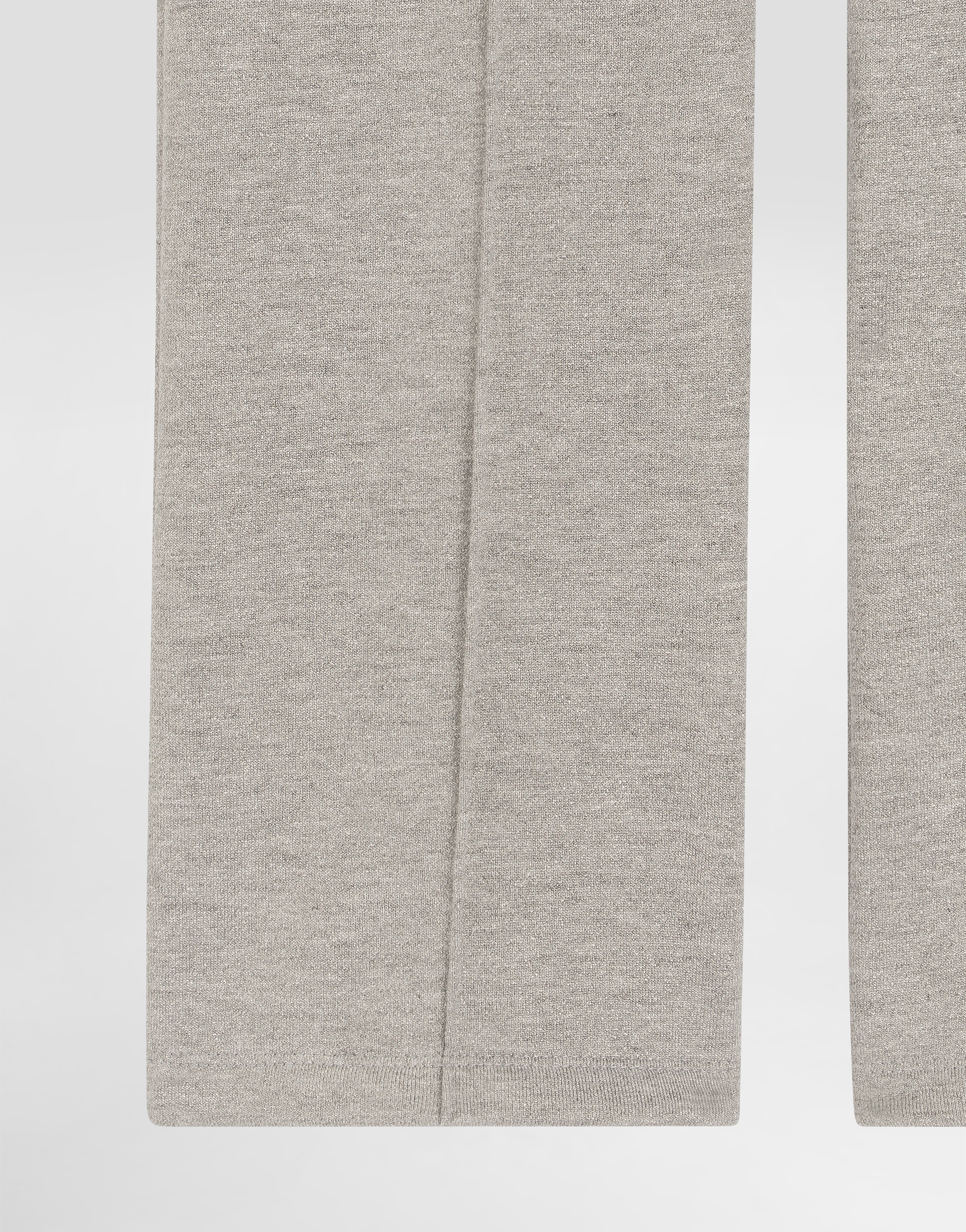 Lurex fleece trousers