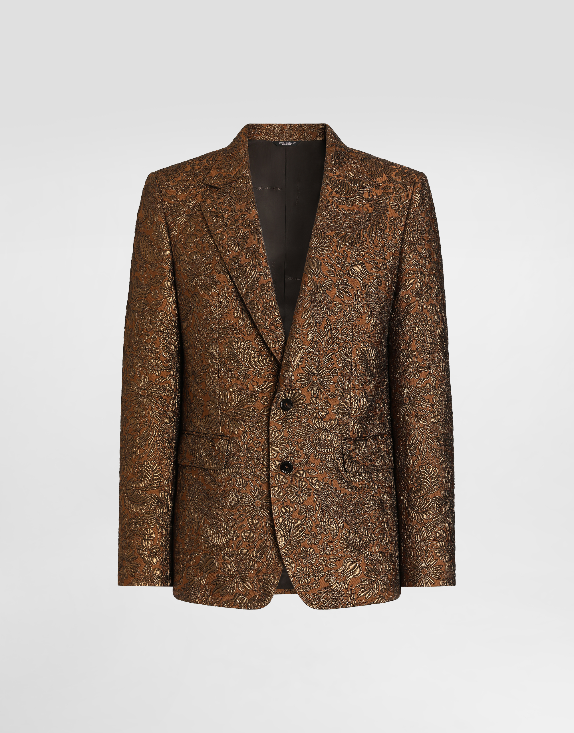 Sicilia light single-breasted brocade jacket in for Men