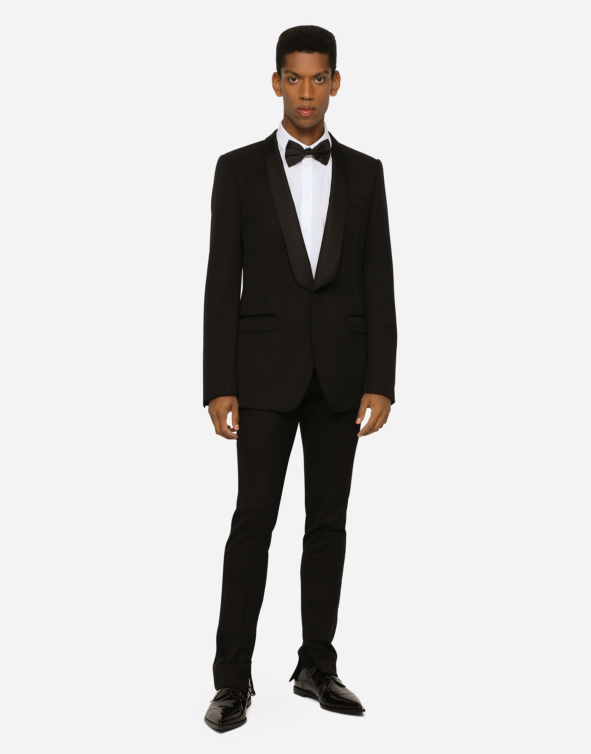Dolce & Gabbana Black Wool Blazer In Black