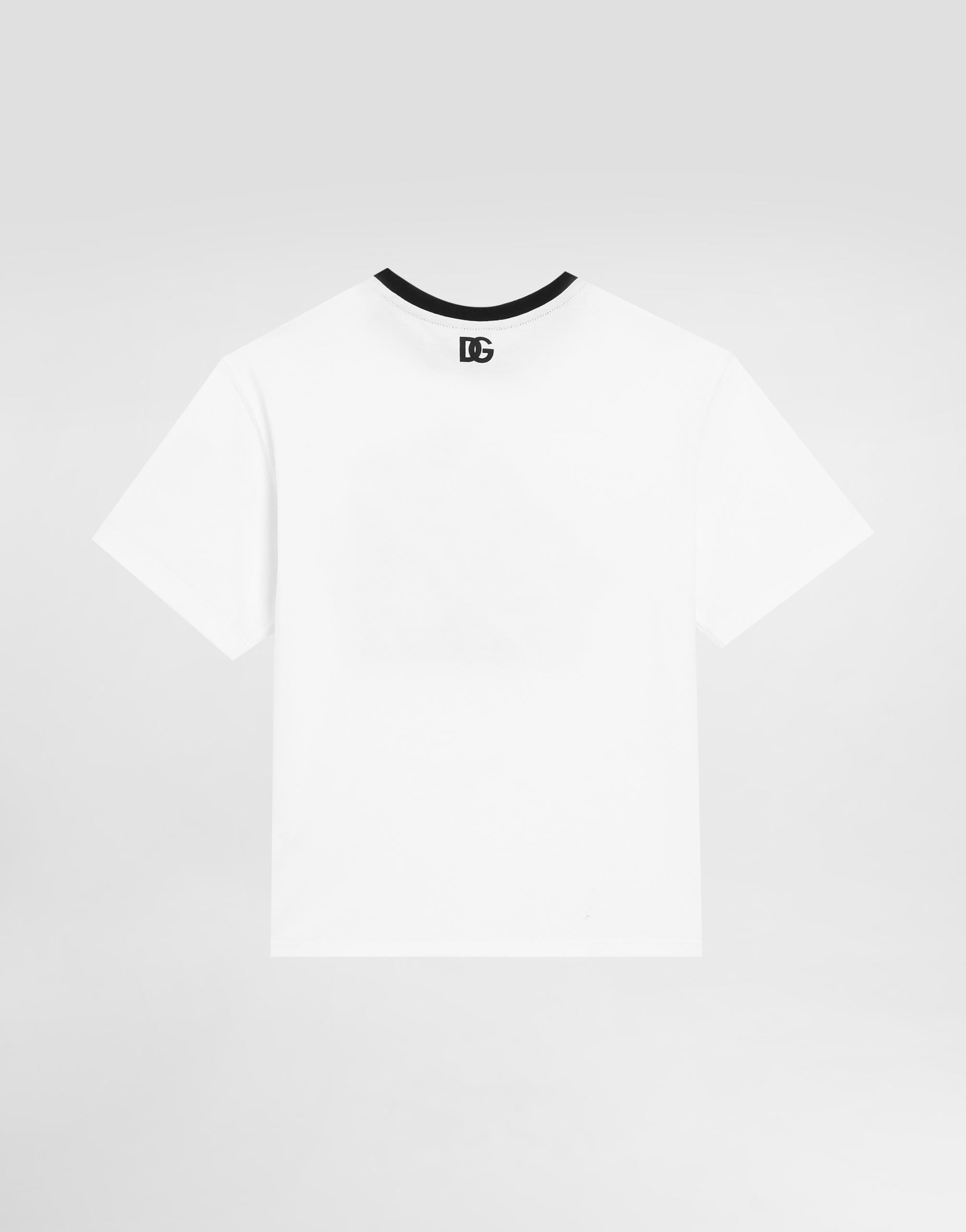 Jersey T-shirt with Dolce&Gabbana logo