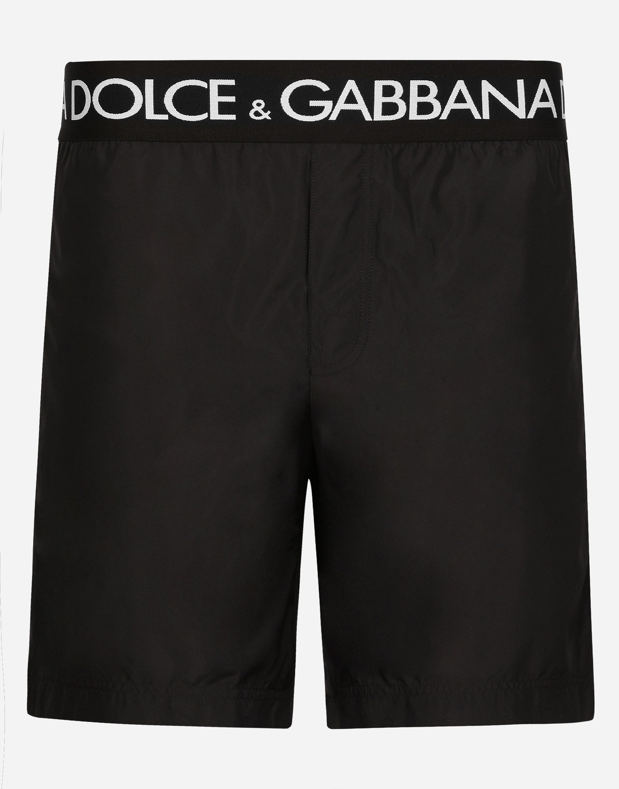 DOLCE&GABBANA メンズ　水着 DOLCE&GABBANA (ドルチェ ＆ ガッバーナ) パッカブル ロゴ