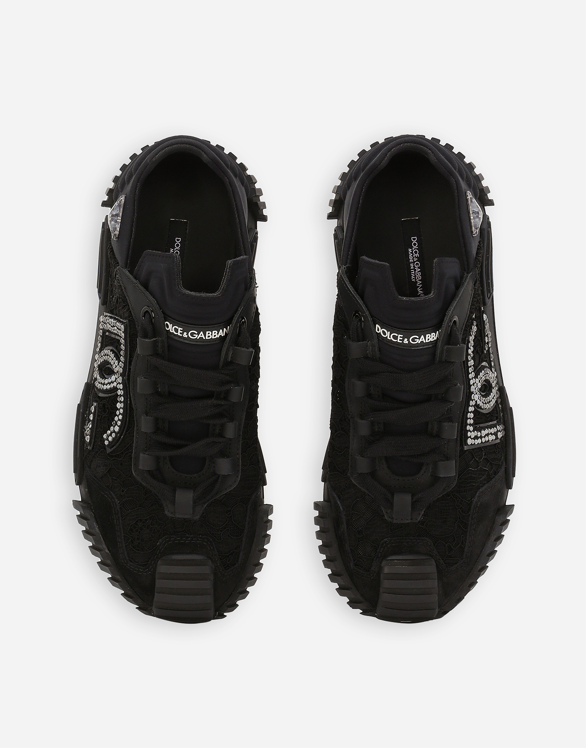 Dolce & Gabbana Ns1 Low-top Running Sneakers In Nero