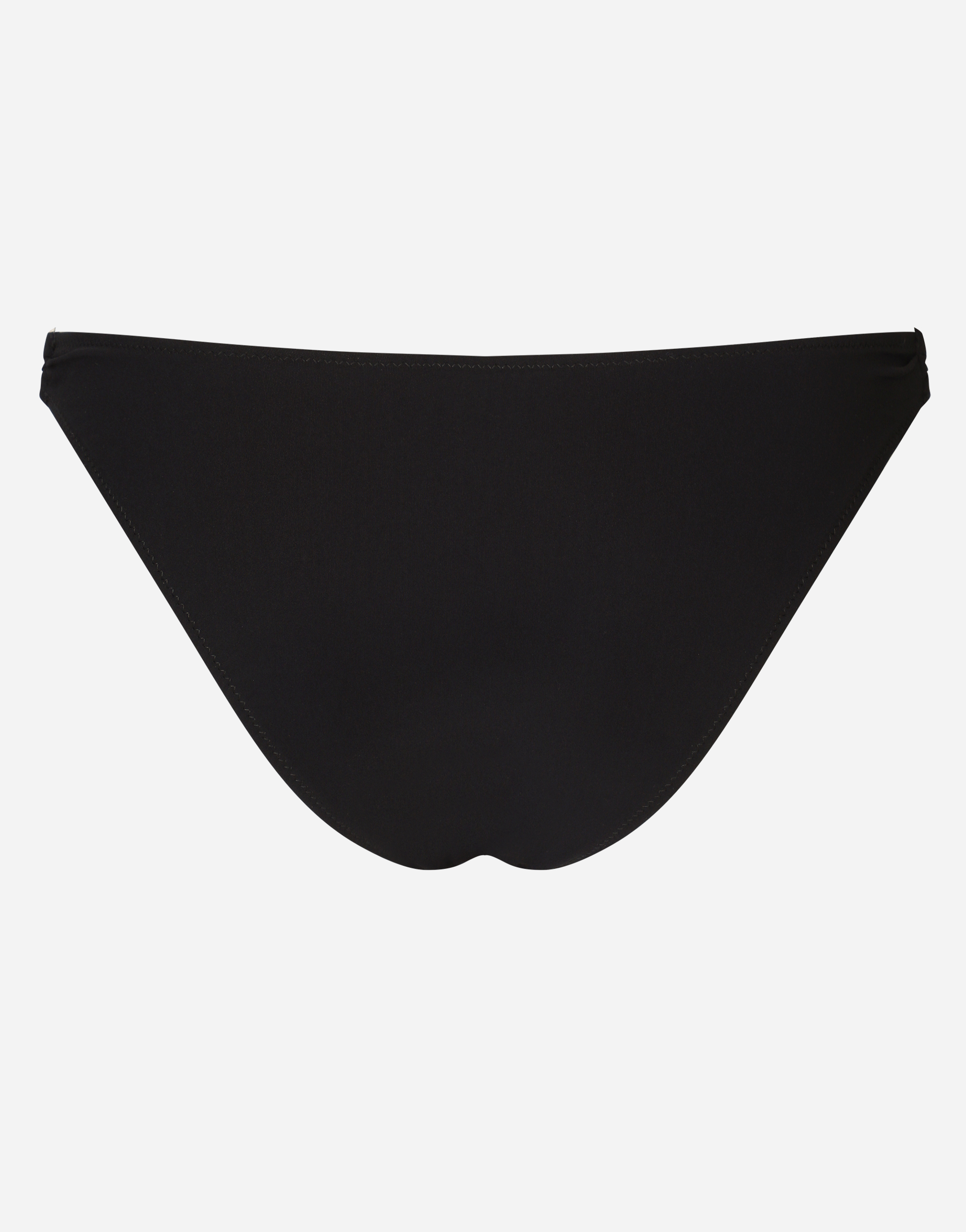 Shop Dolce & Gabbana Bikini Bottoms With Dg Logo In Black