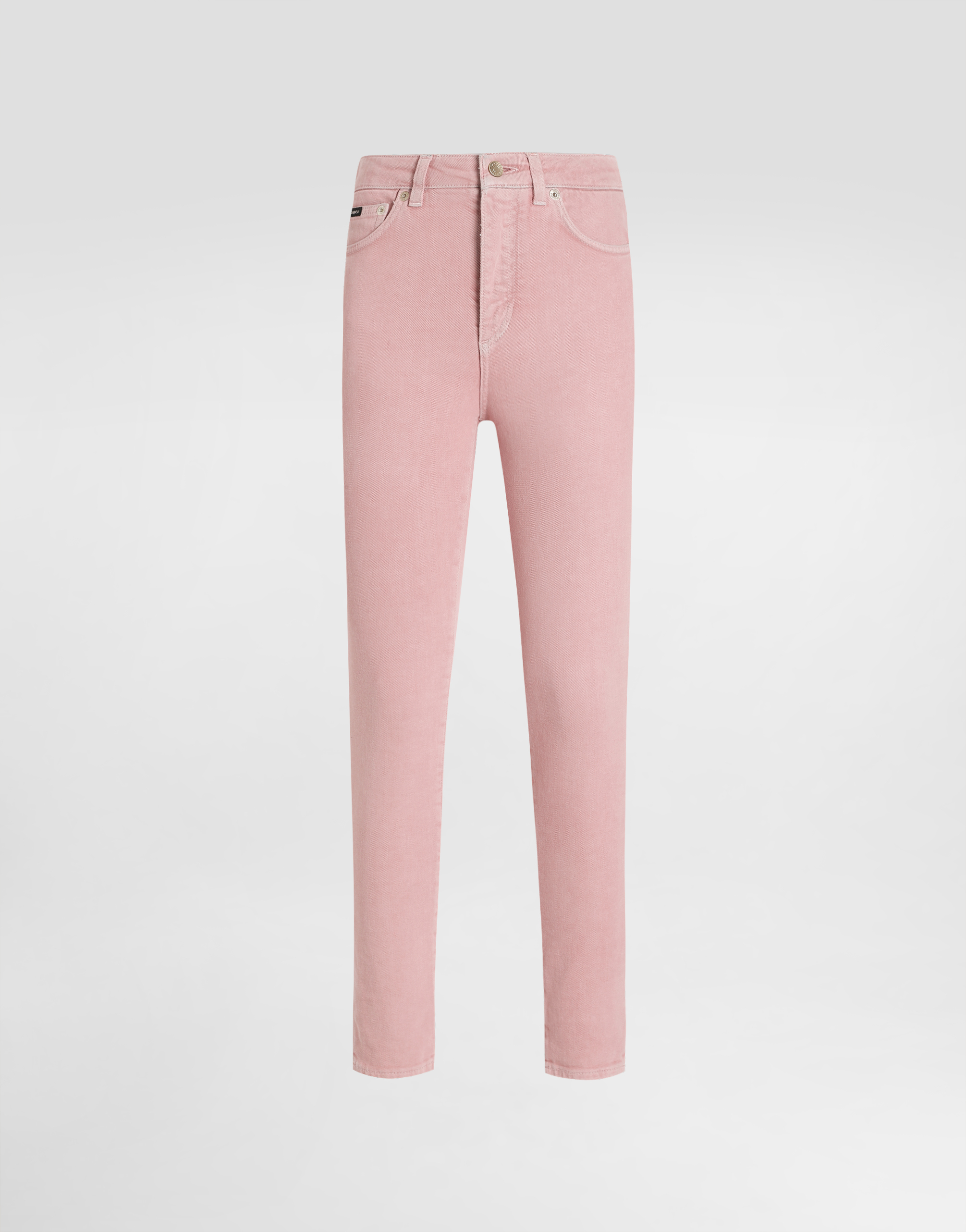 Dolce & Gabbana Skinny Denim Jeans In Multicolor