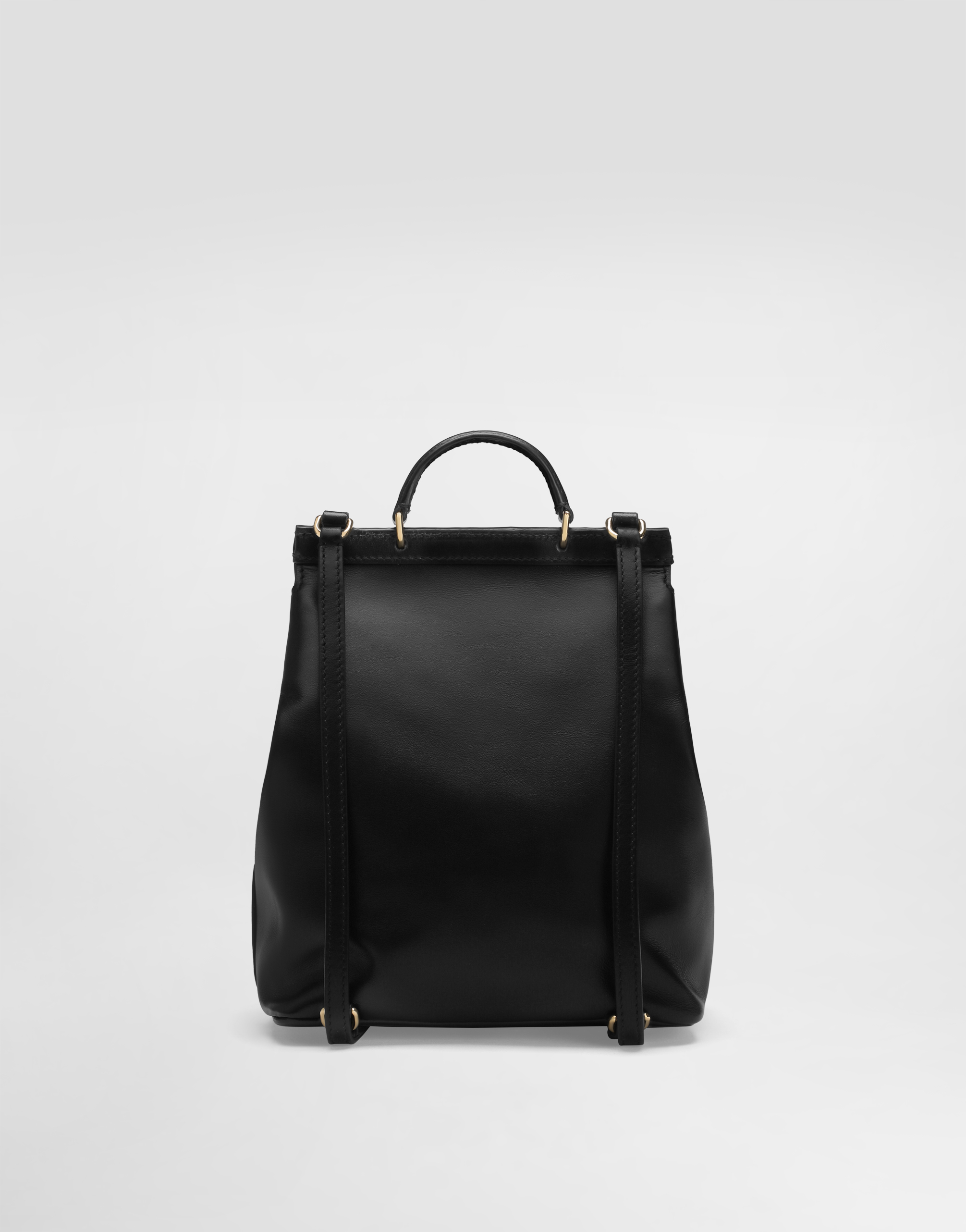 Dolce & Gabbana Backpack With Logo In Black