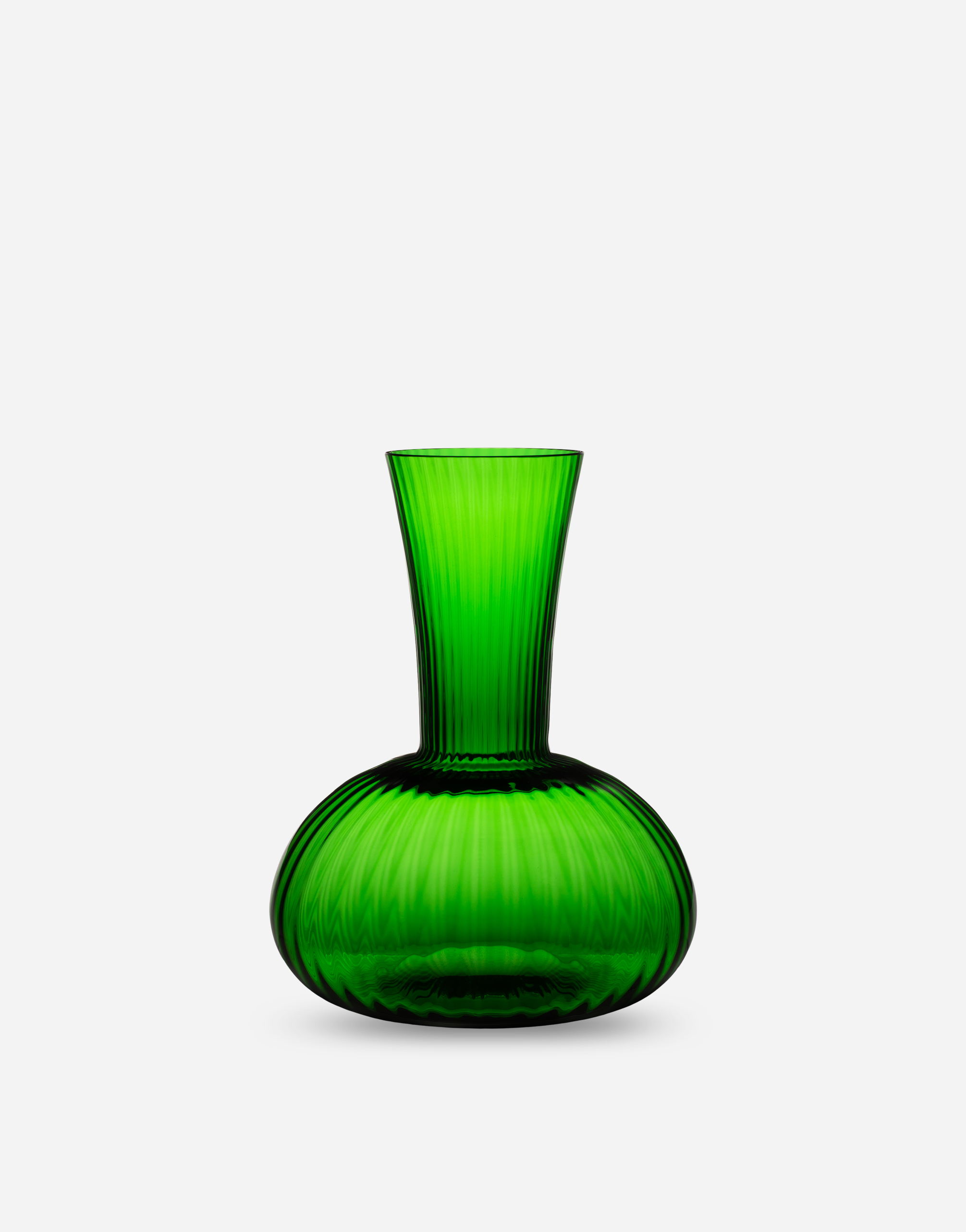 Dolce & Gabbana Wine Pitcher In Murano Glass Multicolor Unisex Onesize In Multicolor