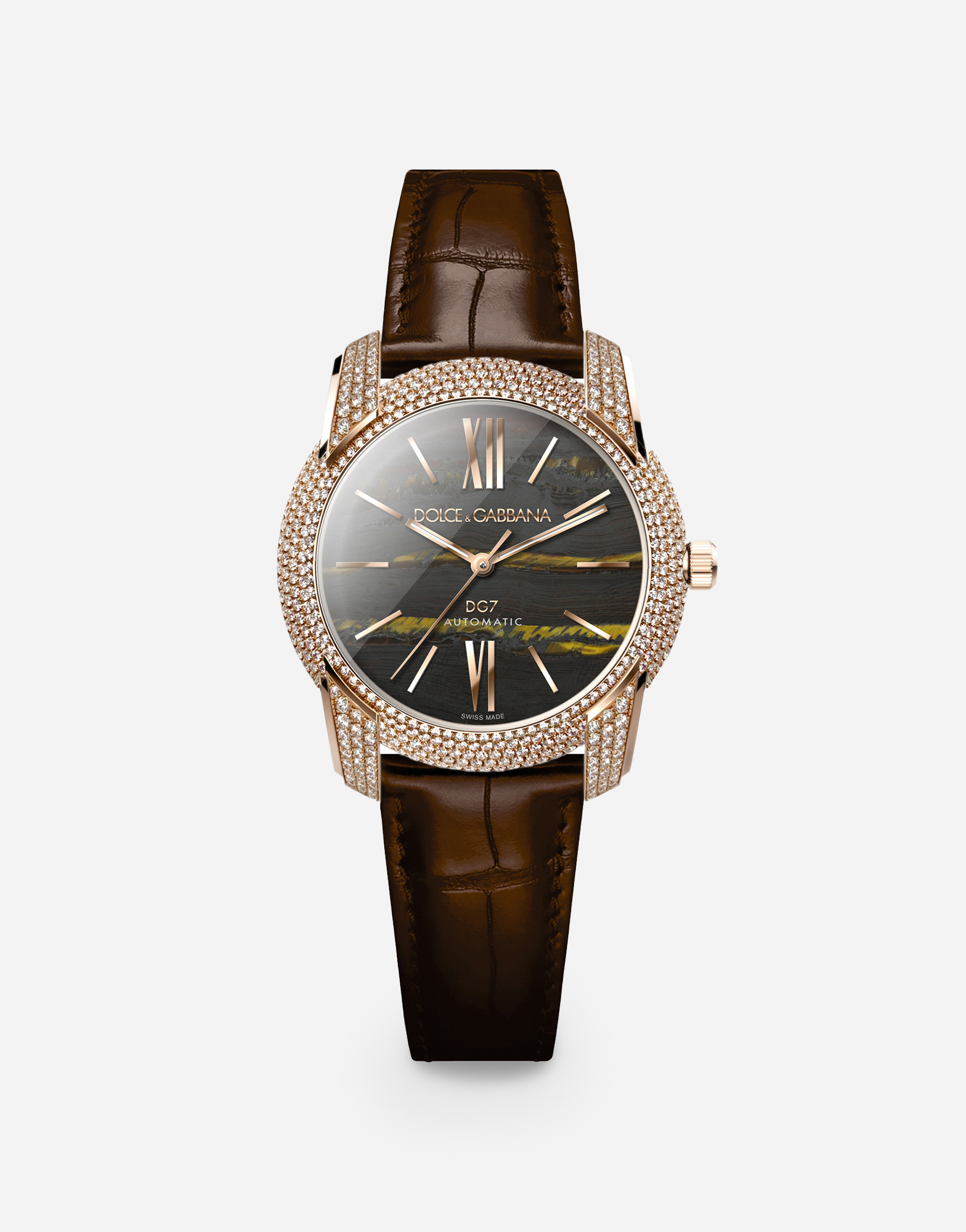 Dg7 Watch Brown