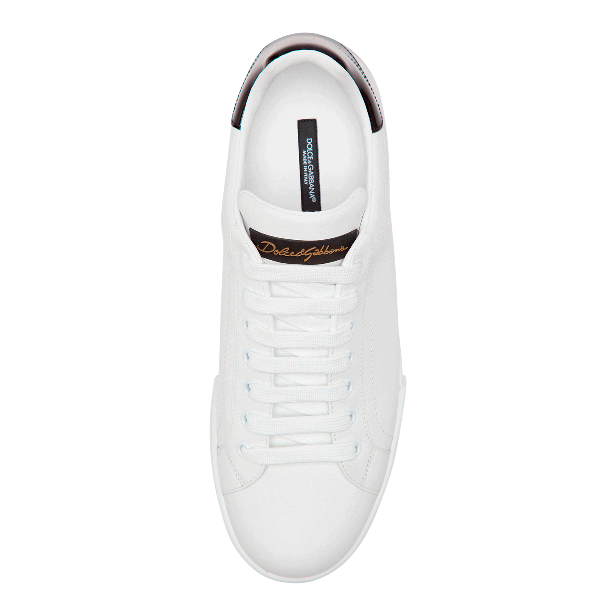 Leather Sneakers Men S Shoes Dolce Gabbana