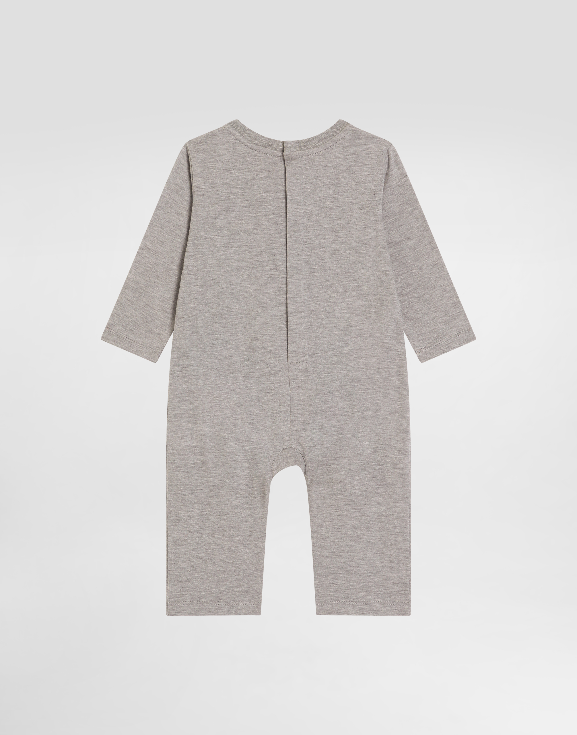  Dolce & Gabbana Jersey Romper With Denim-effect Print - Homme Lots Cadeaux Et Bodys Multicolore 0/3 Months 