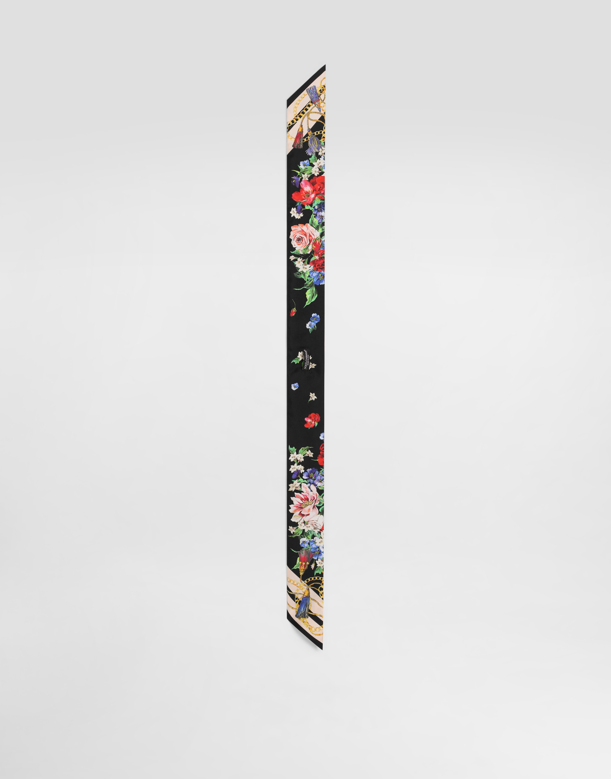 Dolce & Gabbana Floral-print Twill Headscarf (6x100) In Print