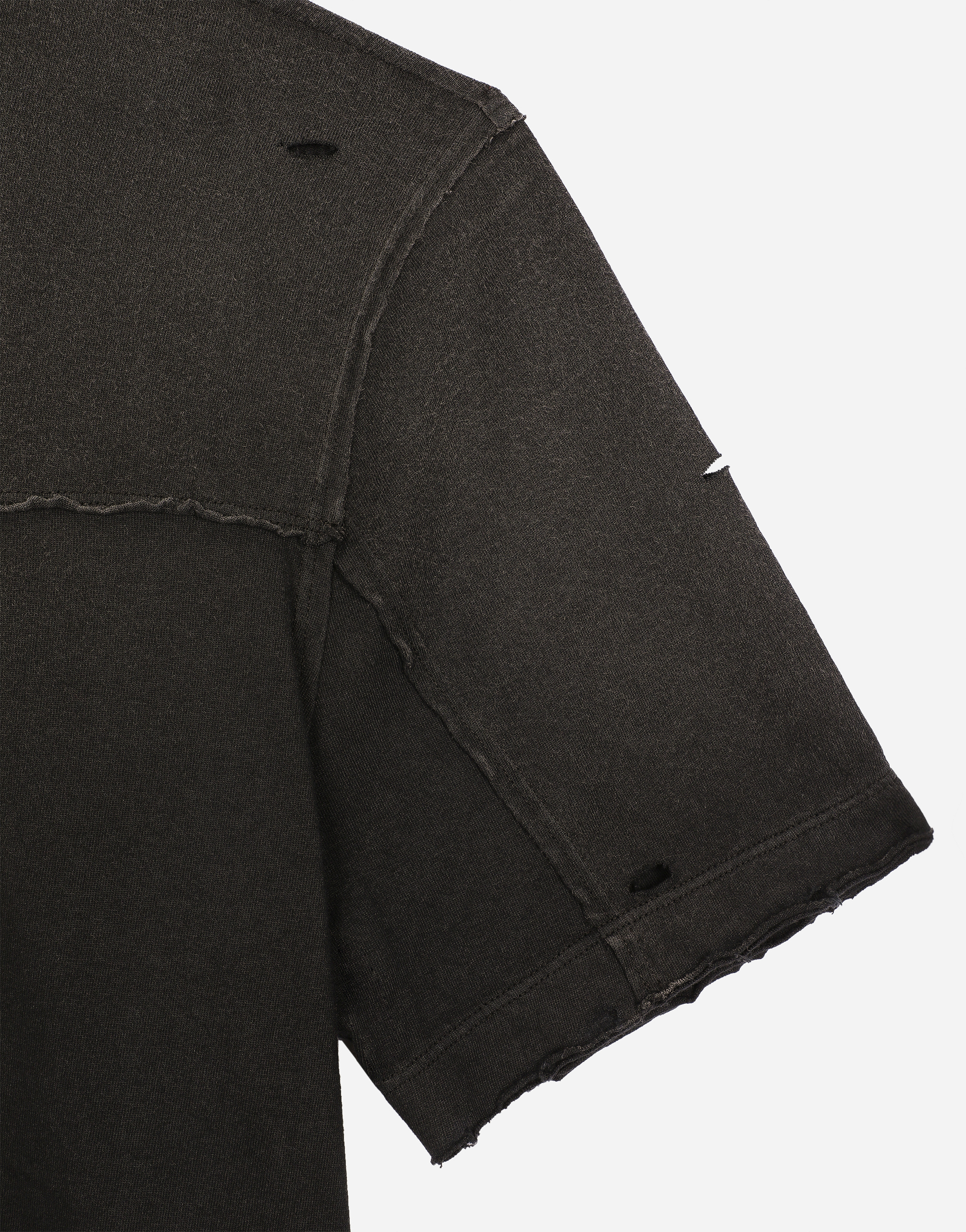 DOLCE & GABBANA COTTON ROUND-NECK T-SHIRT WITH RE-EDITION PATCH