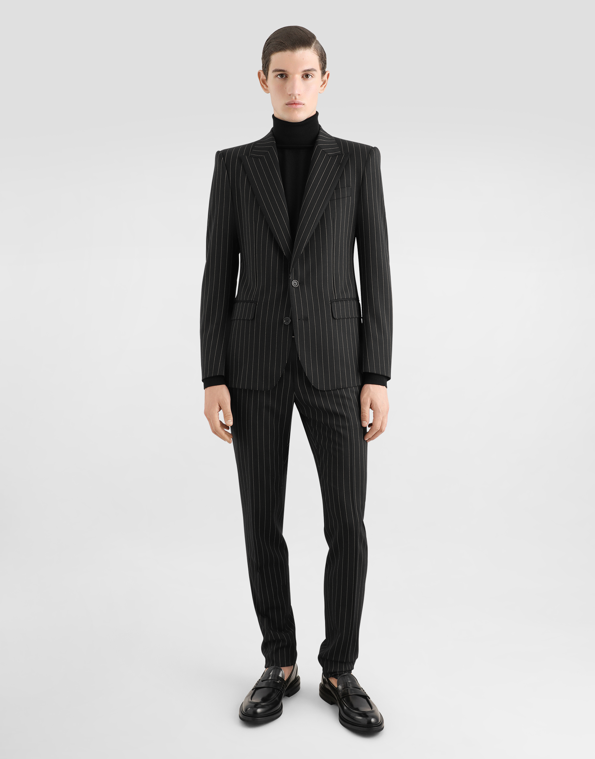 Dolce & Gabbana Turtleneck Sweater In Black