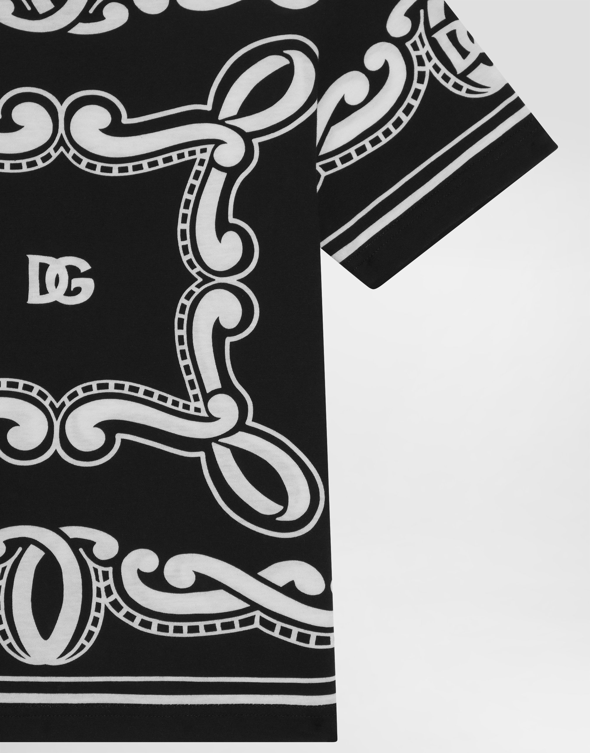 Bandanna-print jersey T-shirt