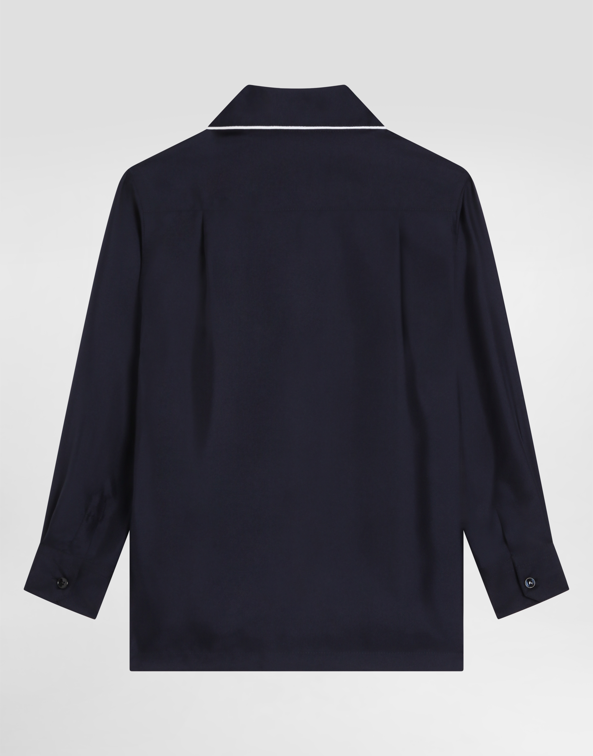 Twill shirt with DG embroidery