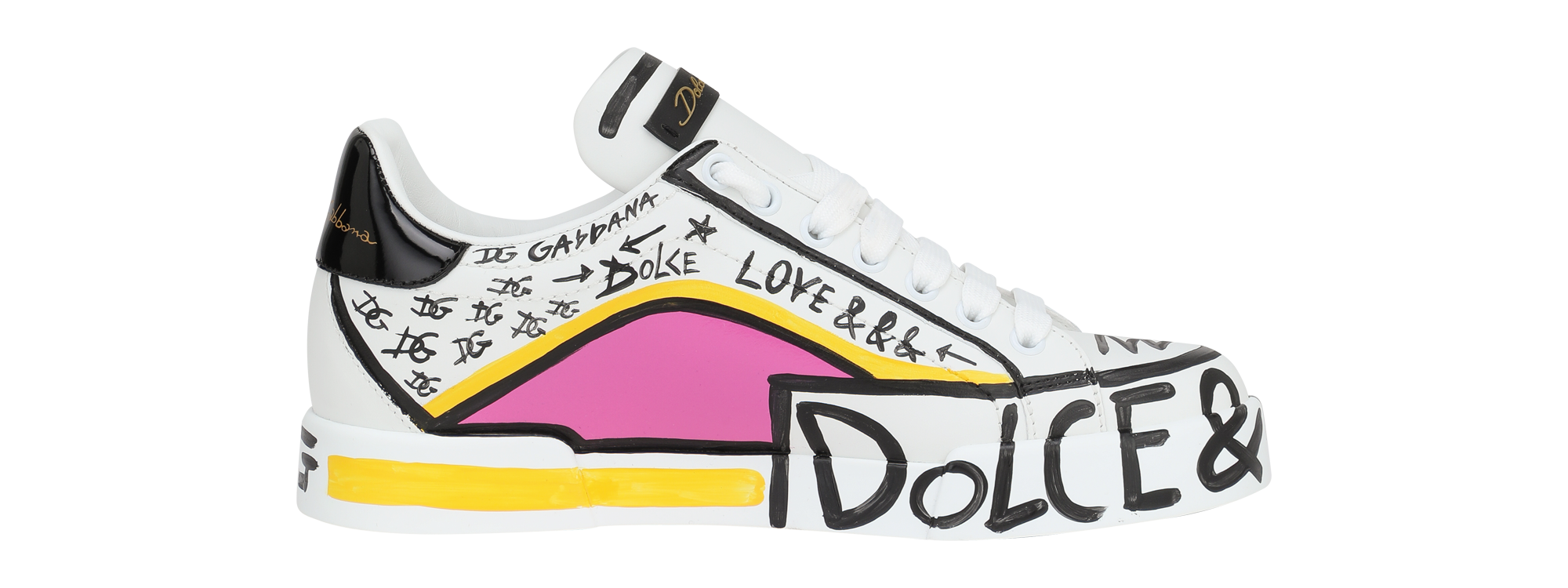 Sneaker Portofino Limited Edition in Multicolore da Donna | Dolce\u0026Gabbana®