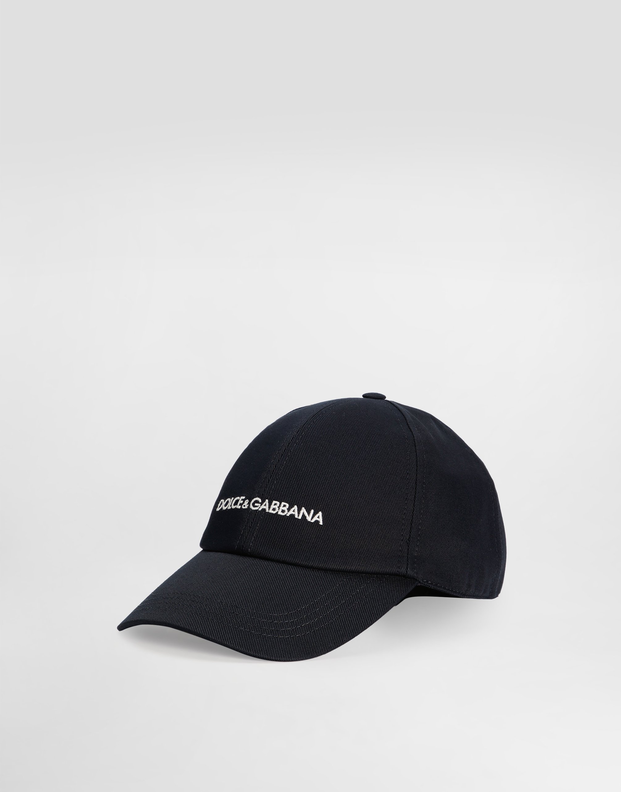 Cotton baseball cap with Dolce&Gabbana logo