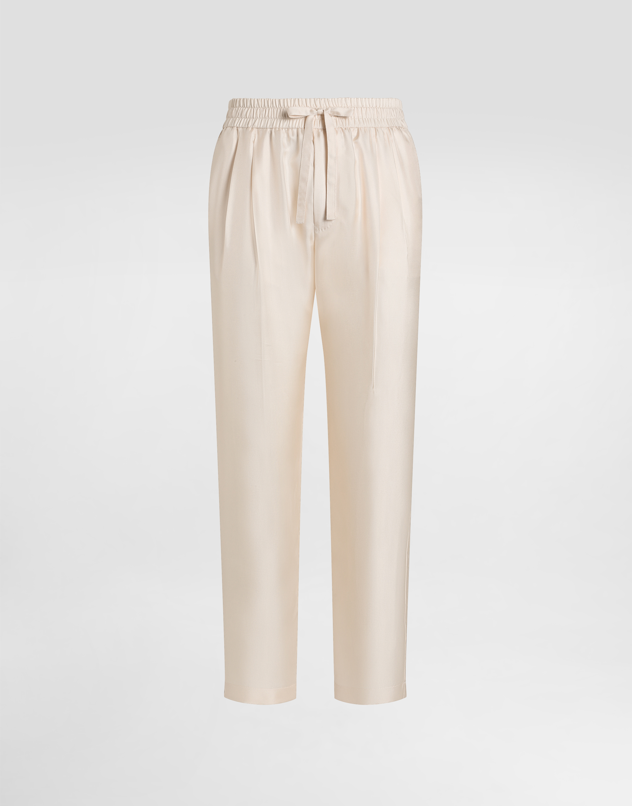 Dolce & Gabbana Silk Twill Jogging Trousers