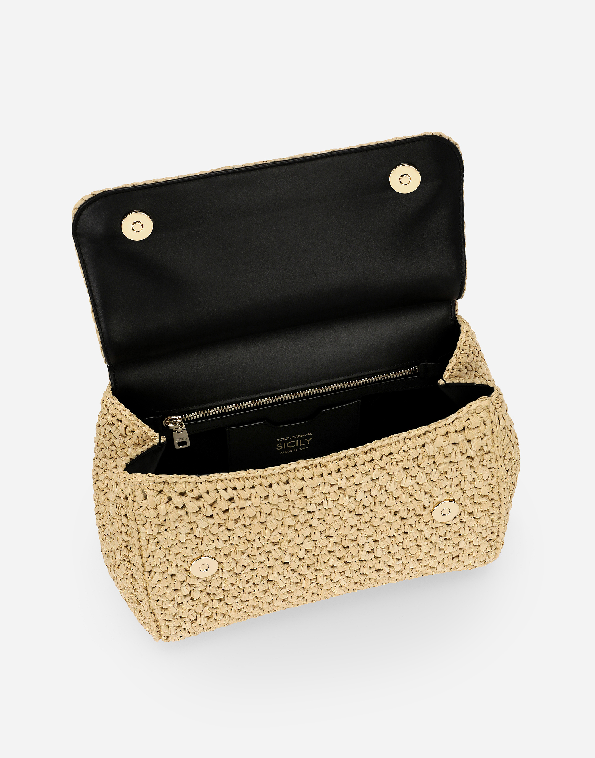 Dolce & Gabbana Large Sicily Handbag In マルチカラー