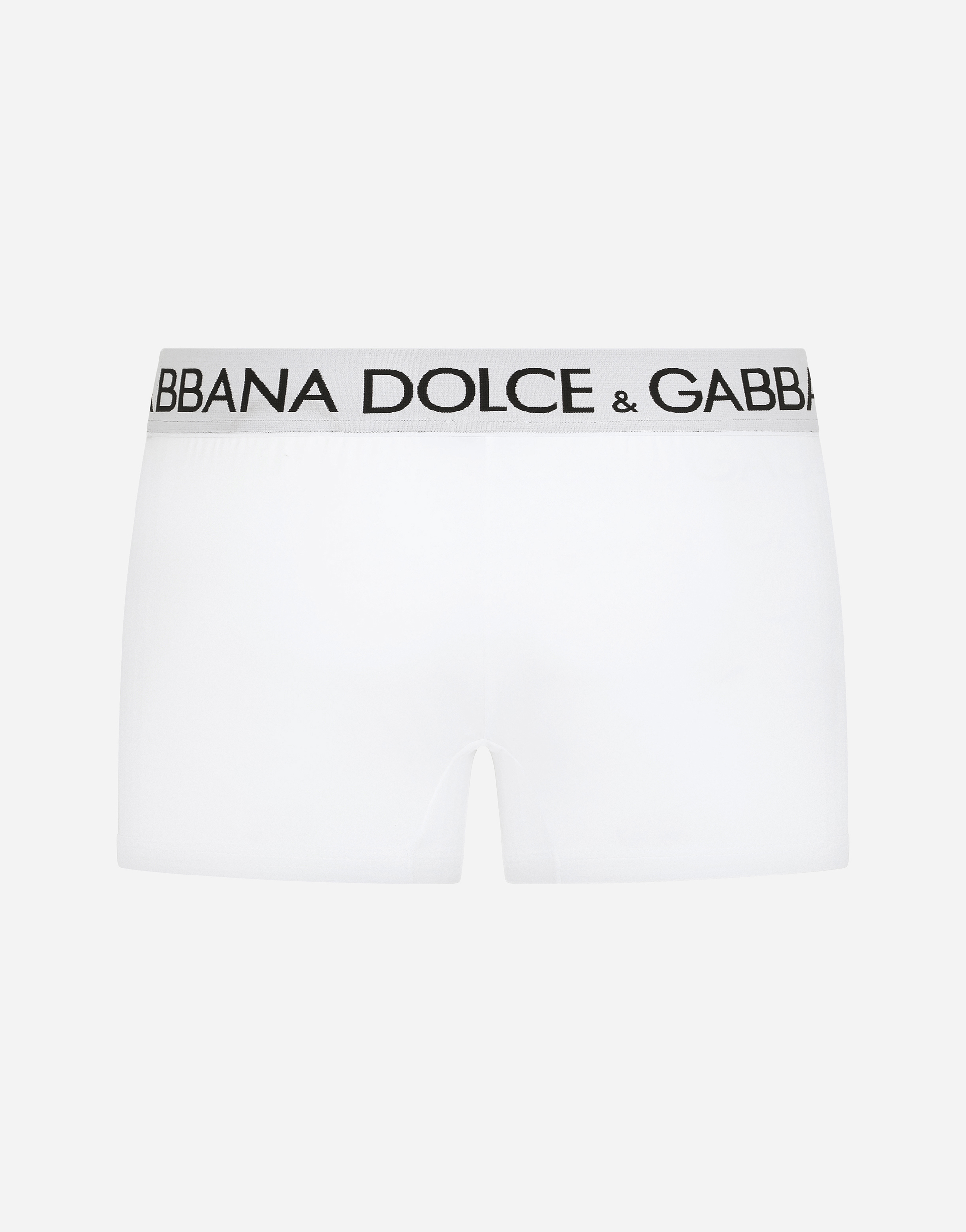 DOLCE & GABBANA TWO-WAY-STRETCH COTTON JERSEY REGULAR-FIT BOXERS