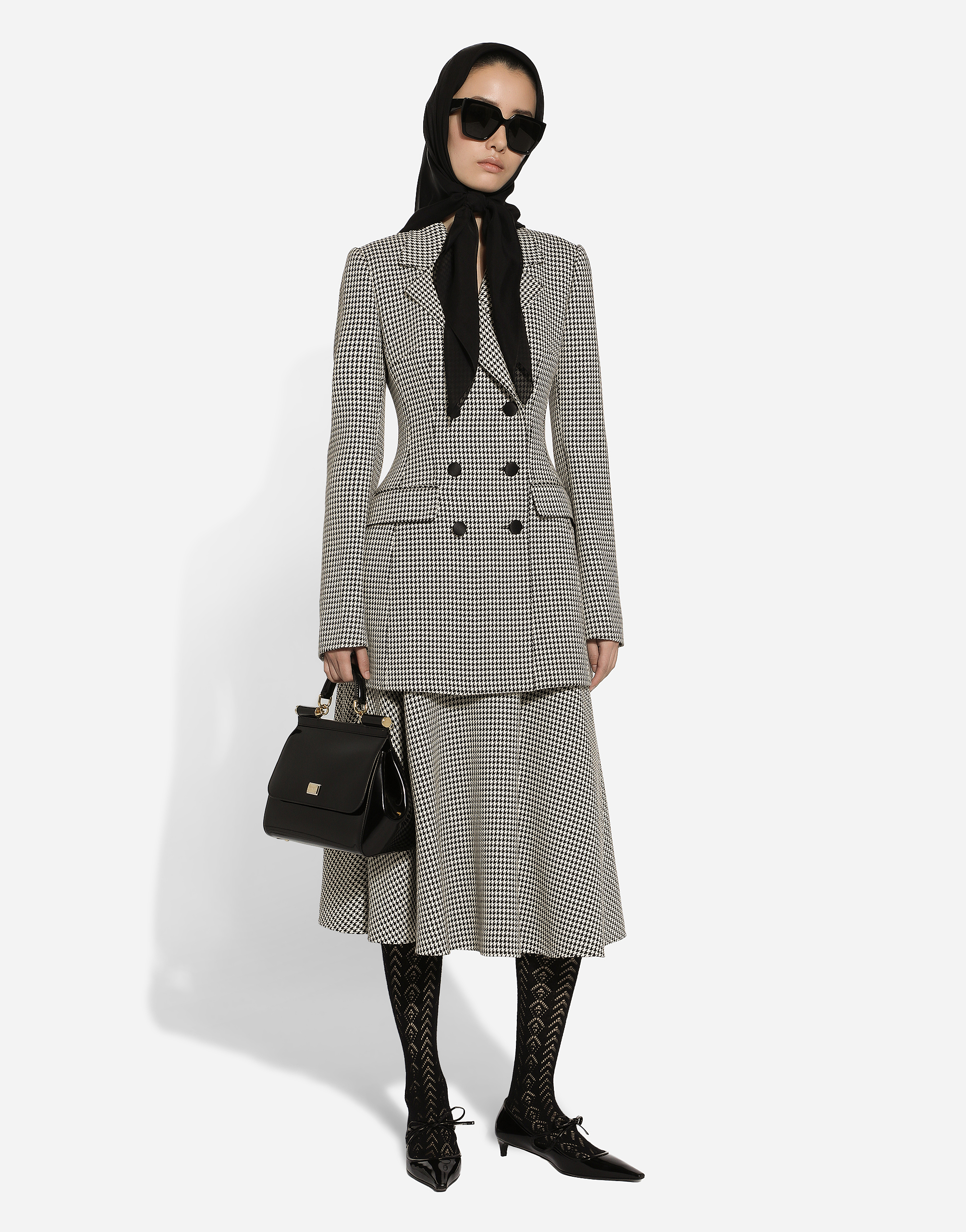 Dolce & Gabbana Tartan Check Skirt In マルチカラー