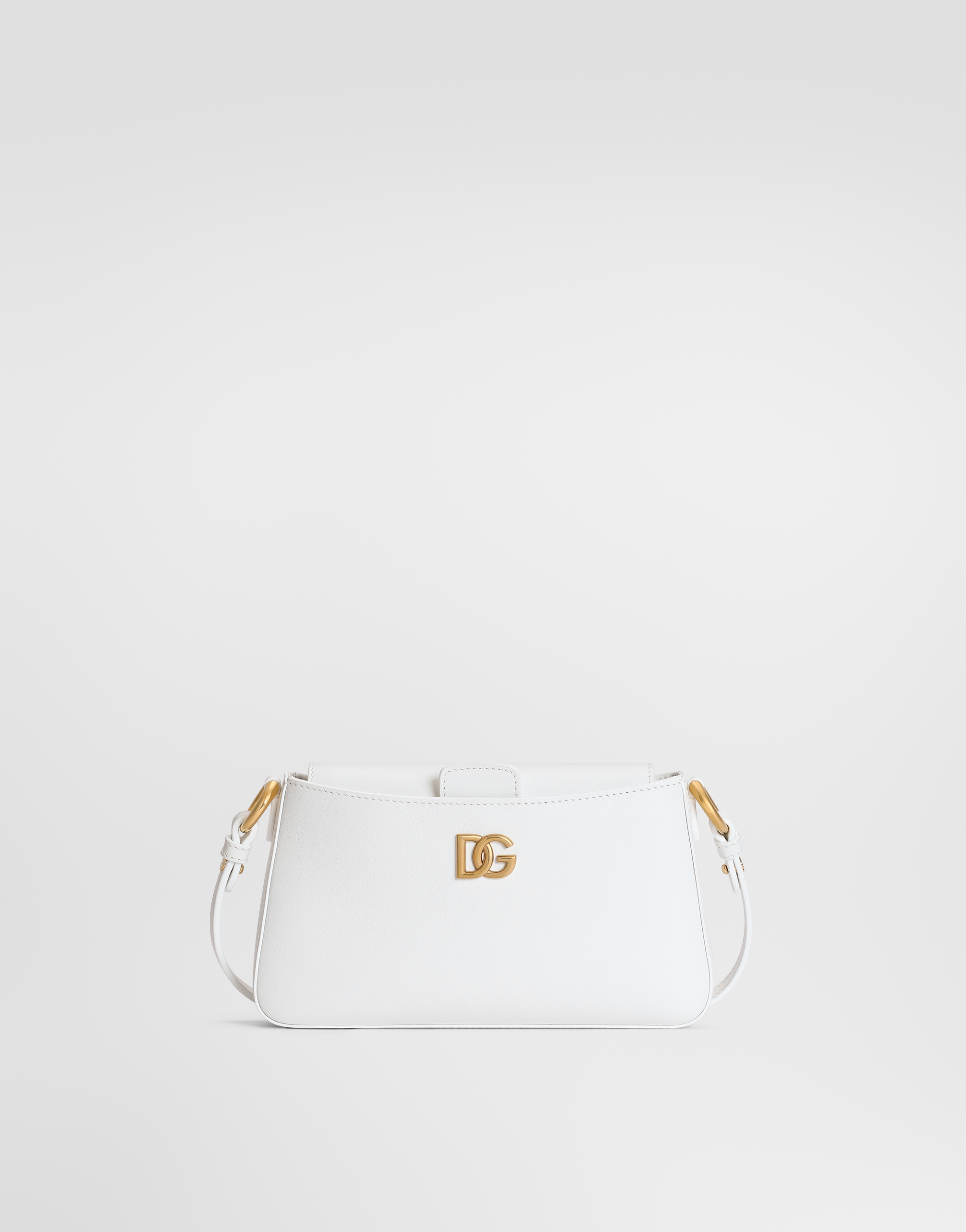Whiteのウィメンズ カーフスキン フォンバッグ | Dolce&Gabbana®