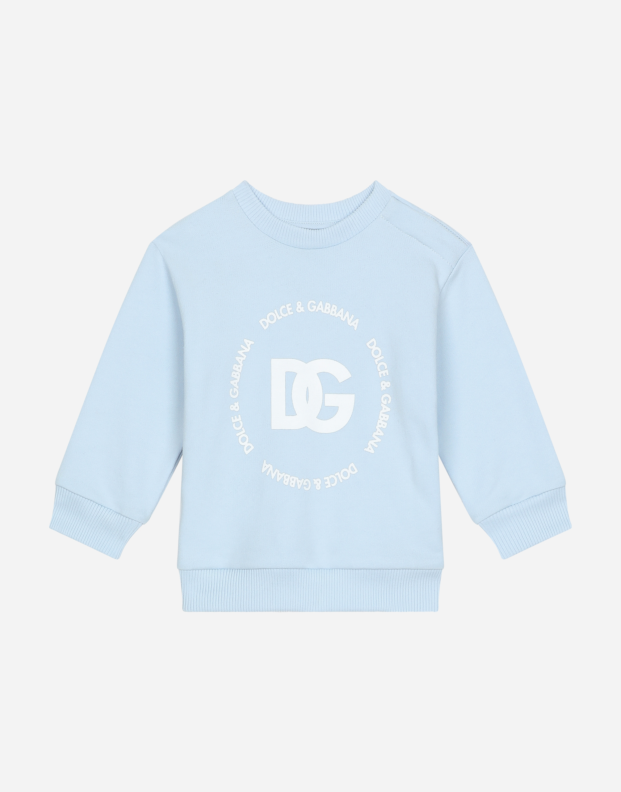 Jersey sweatshirt with DG logo