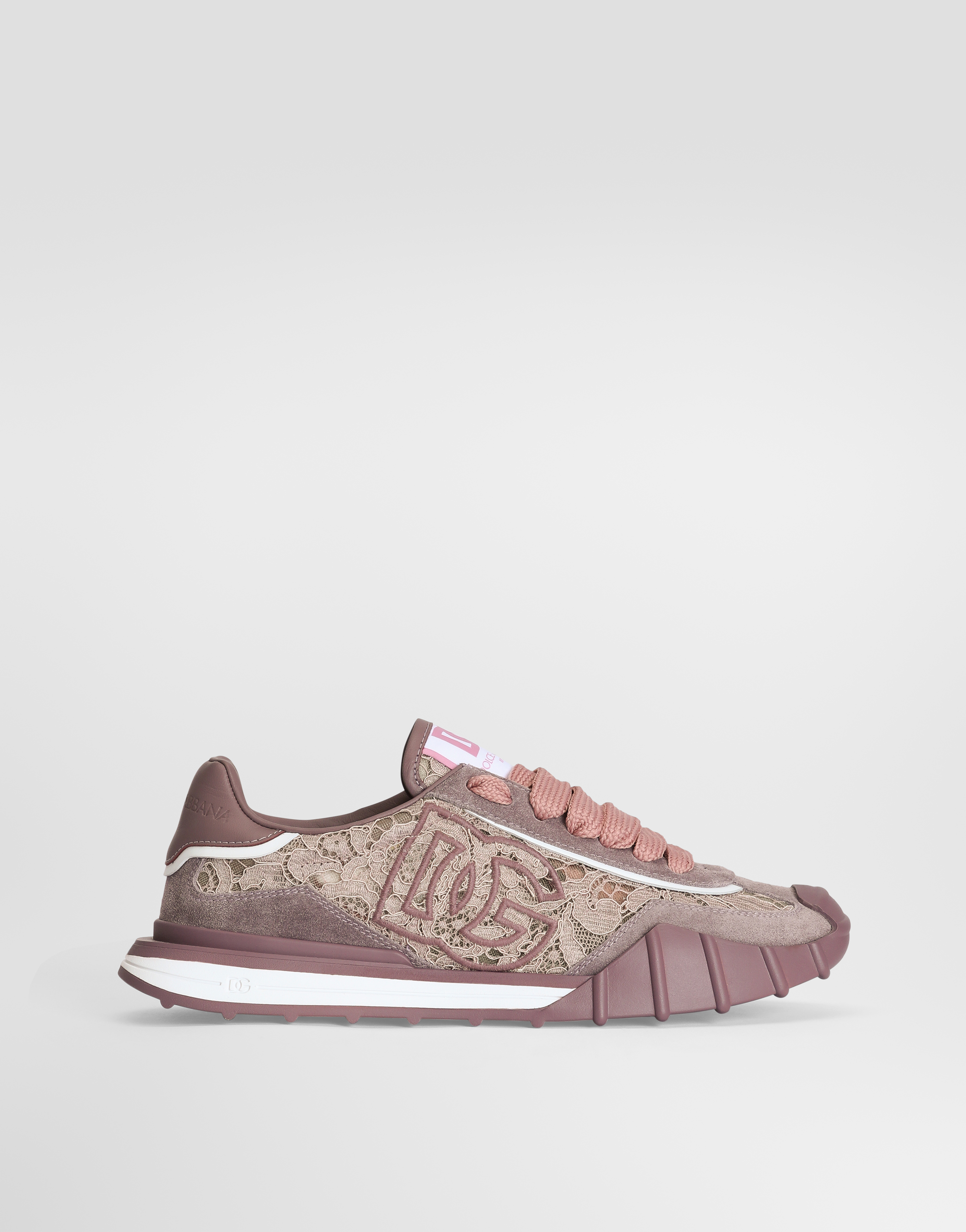 DG Athletic sneakers in lace in Multicolor for Women | Dolce&Gabbana®