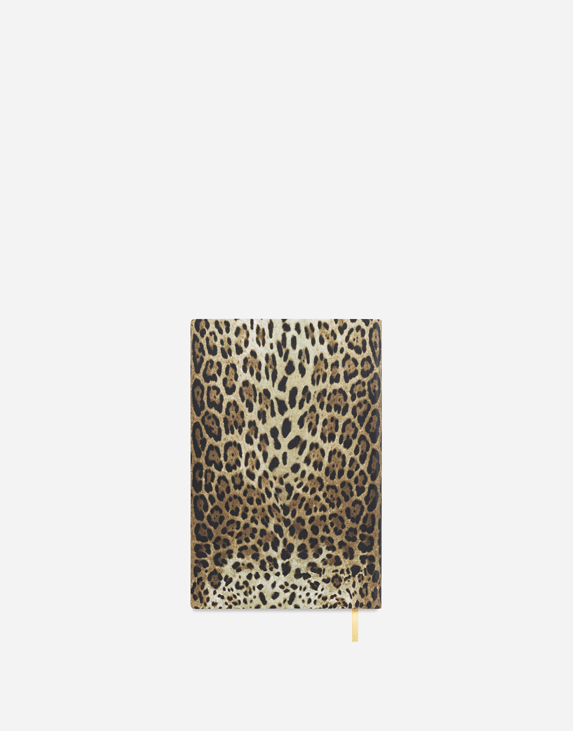 Dolce & Gabbana Small Ruled Notebook Leather Cover Multicolor Unisex Onesize In Multicolor