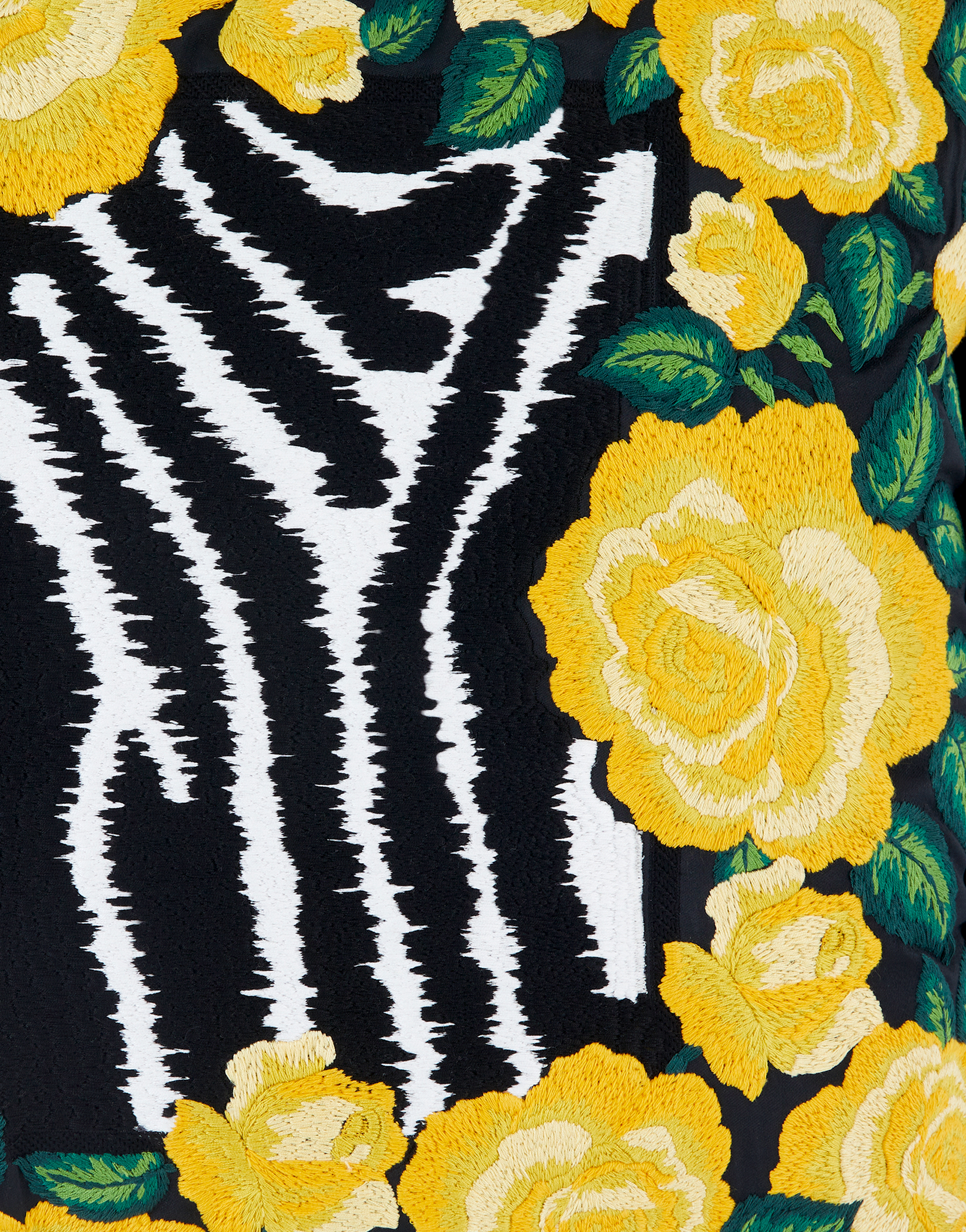 Dolce & Gabbana Embroidered Cushion Medium In Multicolor