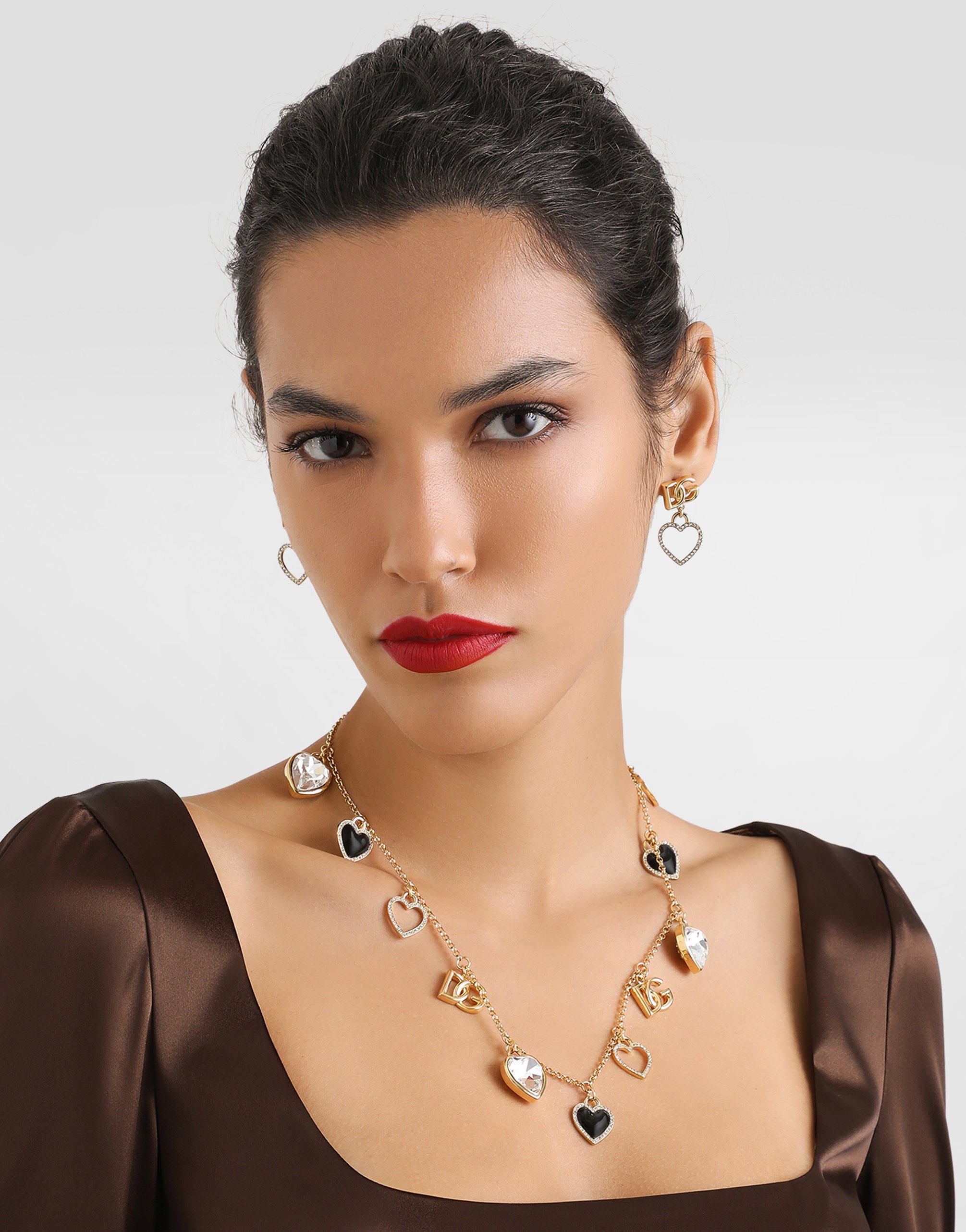 Italian Tailoring hearts necklace