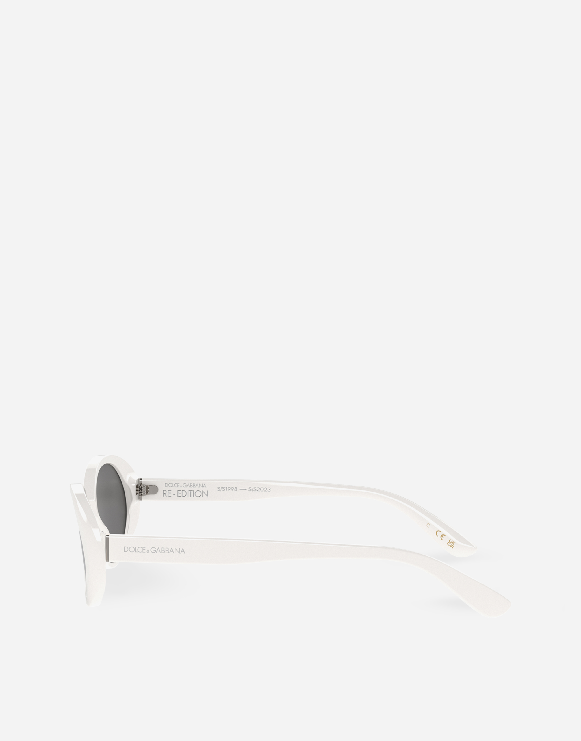 Shop Dolce & Gabbana Re-edition | Dna Sunglasses In White