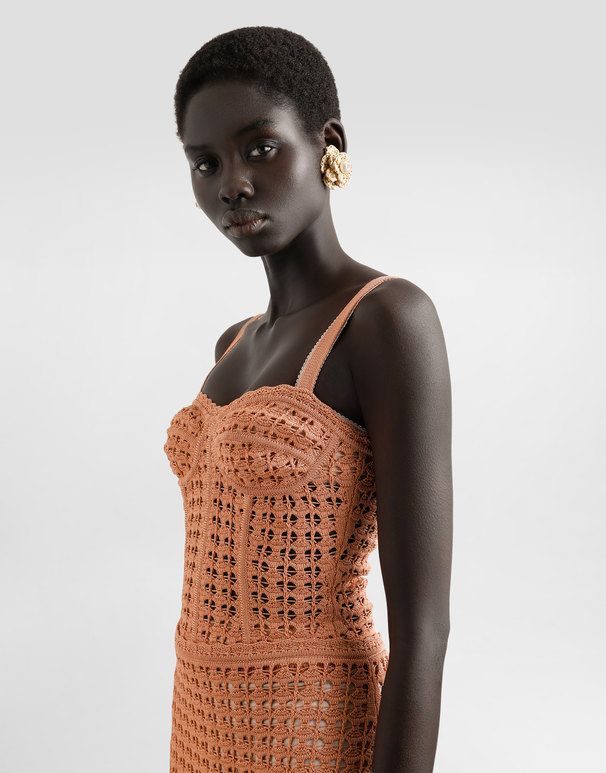 Dolce & Gabbana Crochet-knit Top