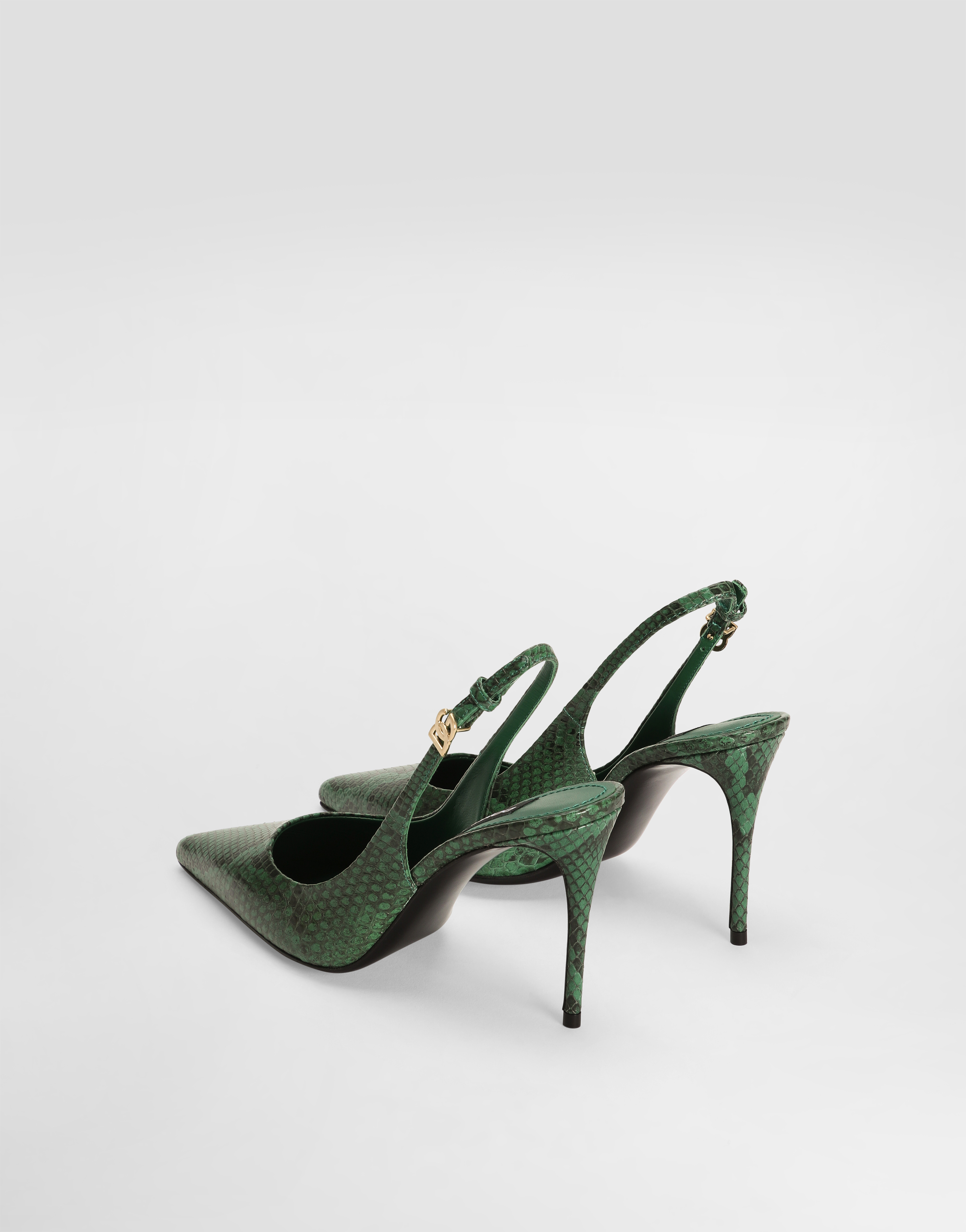  Dolce & Gabbana Dolce & Gabbana Slingback - Woman Pumps And Slingback Green 36 