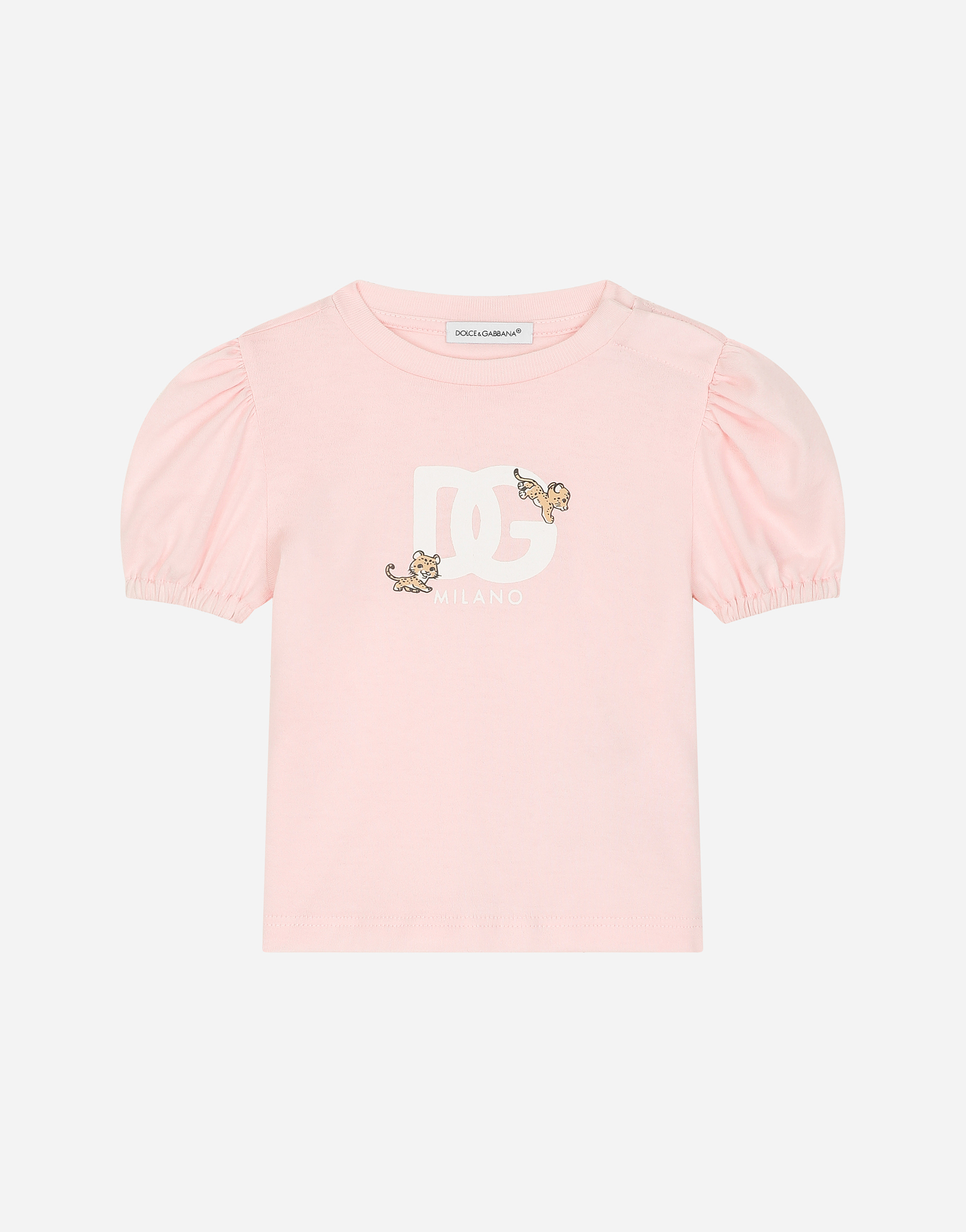 Dolce & Gabbana T-shirt Manica Corta - Woman Pink 9/12 Months