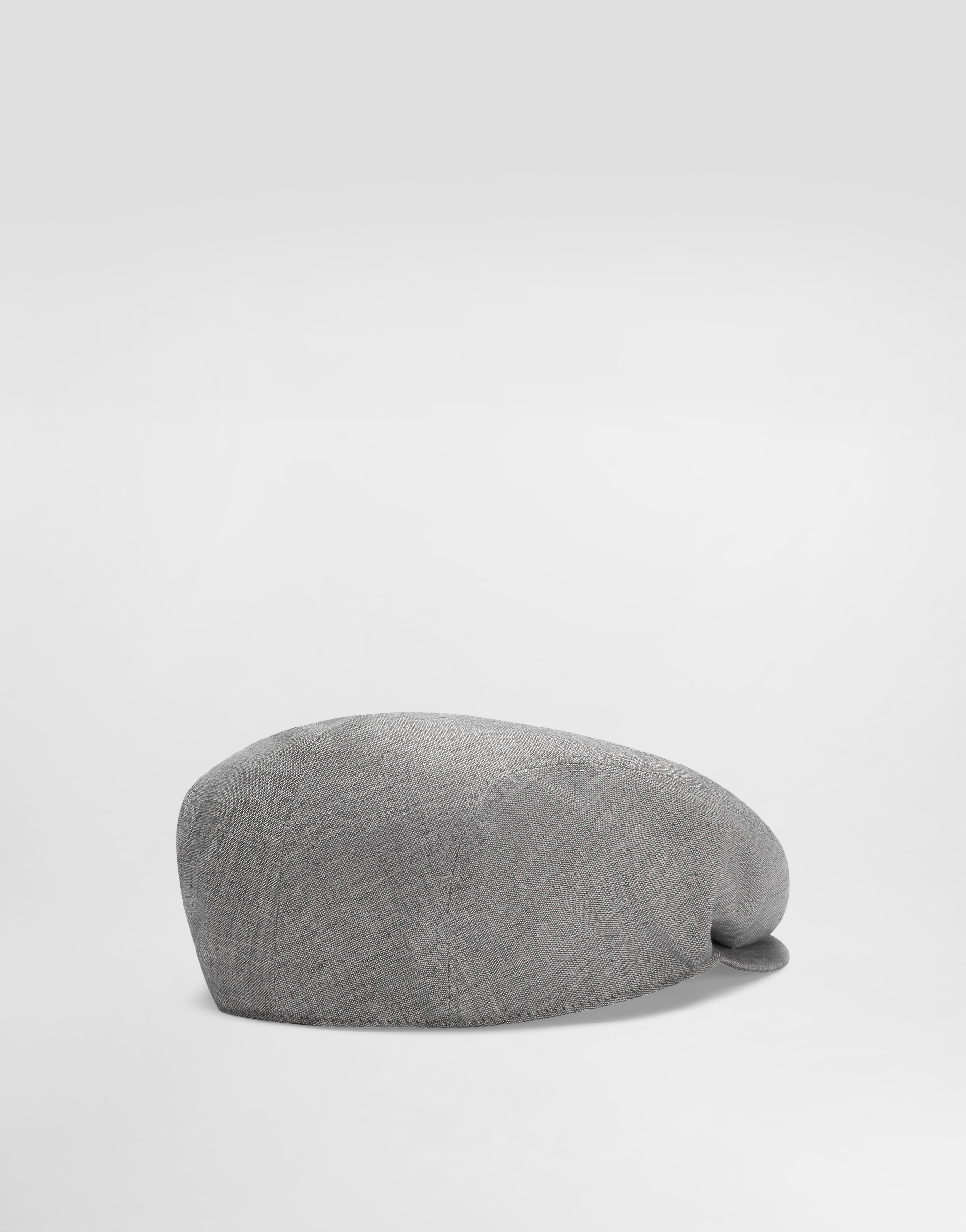 Flat cap washed linen canvas