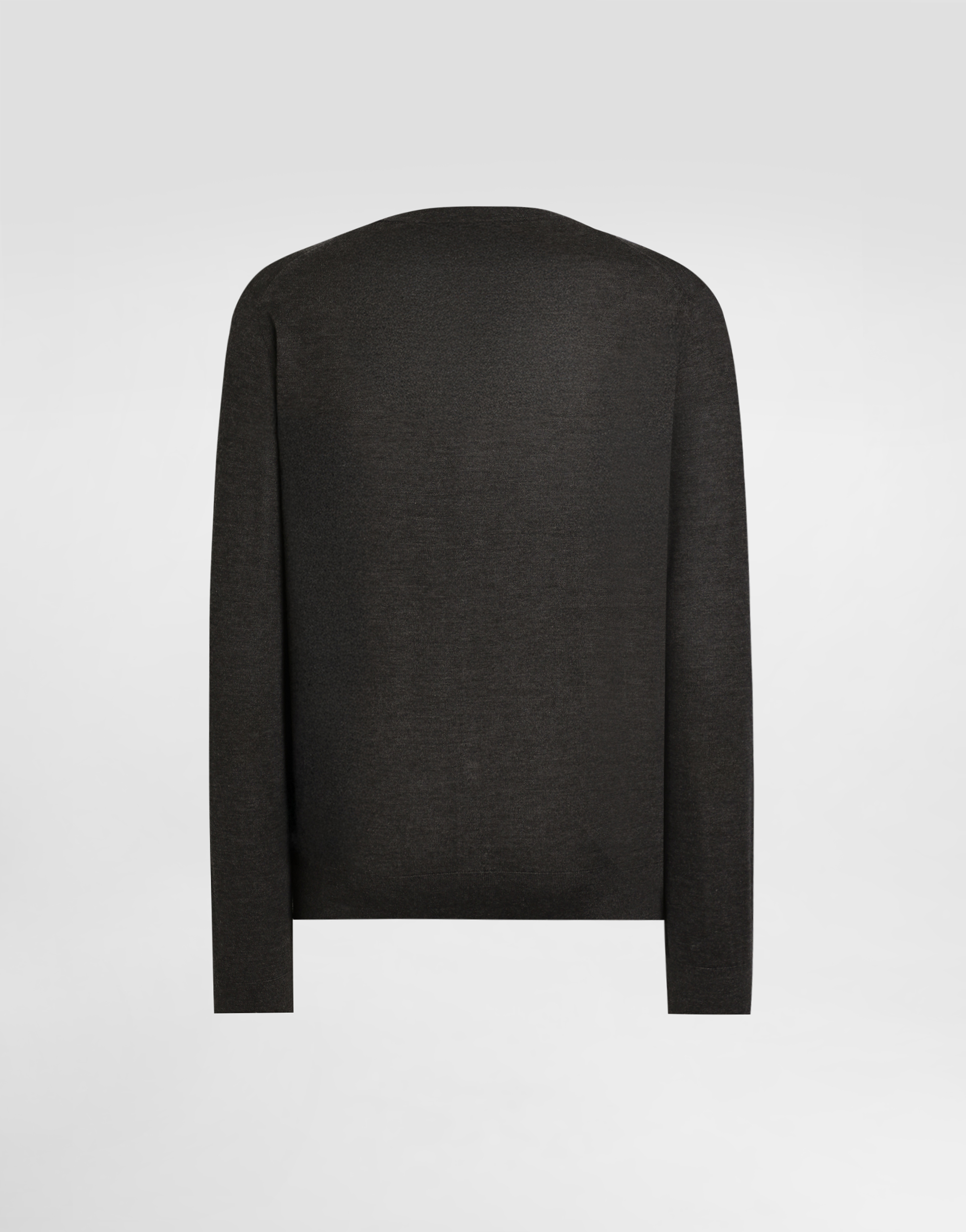  Dolce & Gabbana Dolce & Gabbana Cashmere Cardigan With Buttons - Man Sweaters And Cardigans Gray 44 